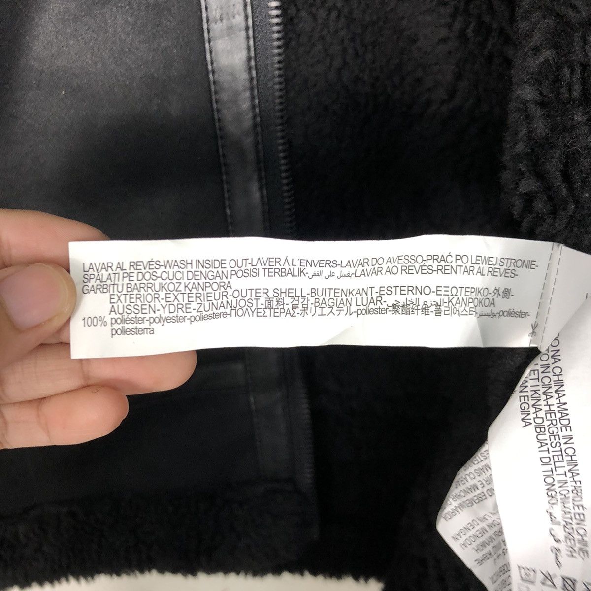 Other × Zara Sherpa Sherling Sheepskin Style Jackets Size US S / EU 44-46 / 1 - 18 Thumbnail