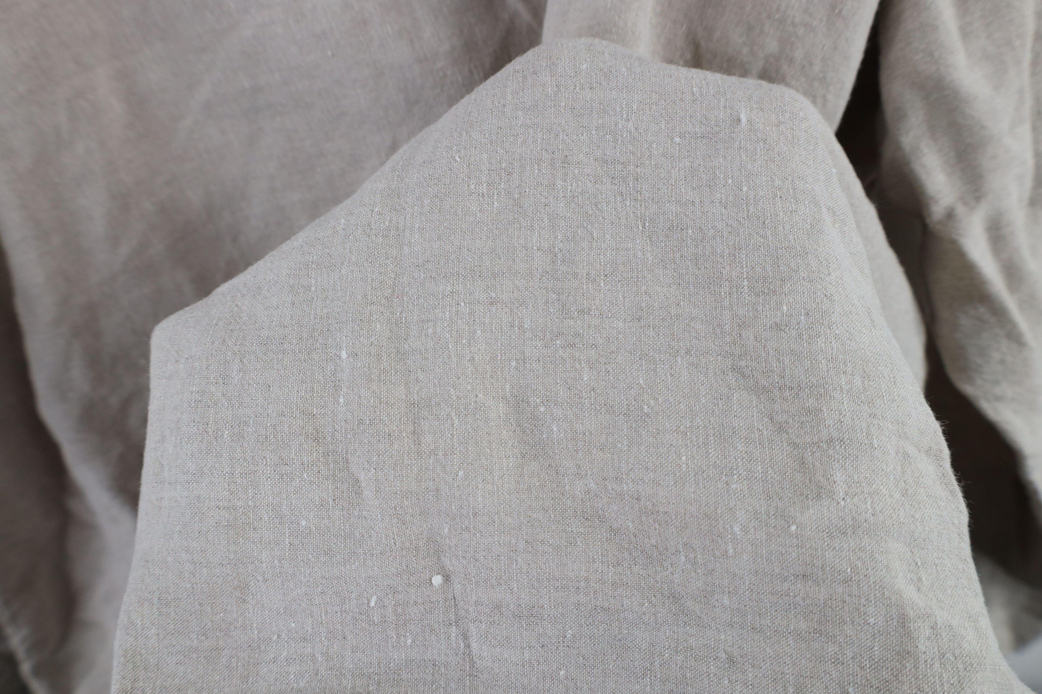 Vintage Vintage 90s Streetwear Fit Linen Collared Button Shirt Beige Size US XL / EU 56 / 4 - 8 Thumbnail