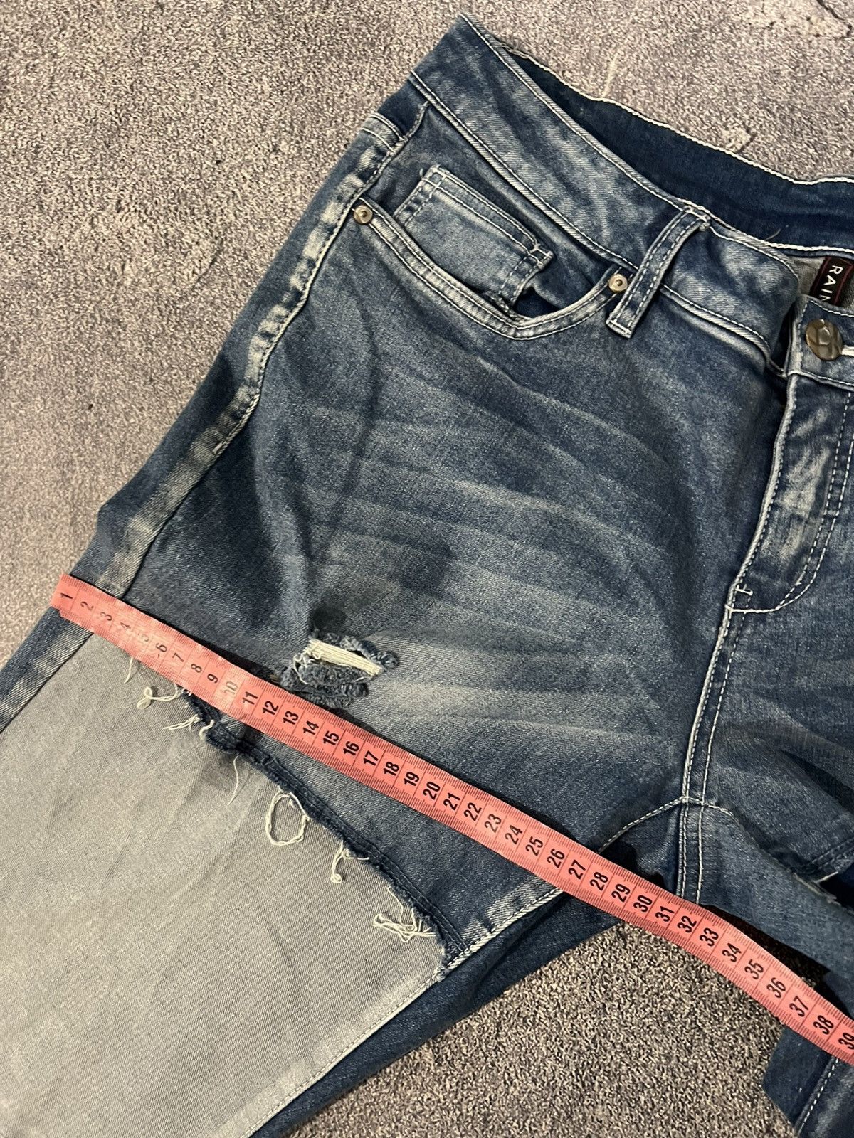 Japanese Brand Archive Retro Patchwork Glamour Style / Japanese Tokyo Vibe Size US 34 / EU 50 - 9 Thumbnail