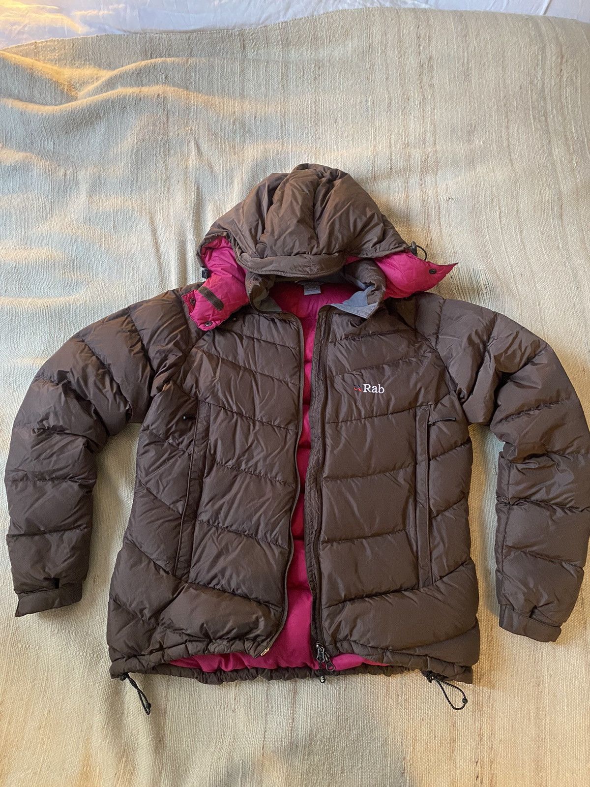 image of Rab Ascent Jacket in Brown, Women's (Size Large)
