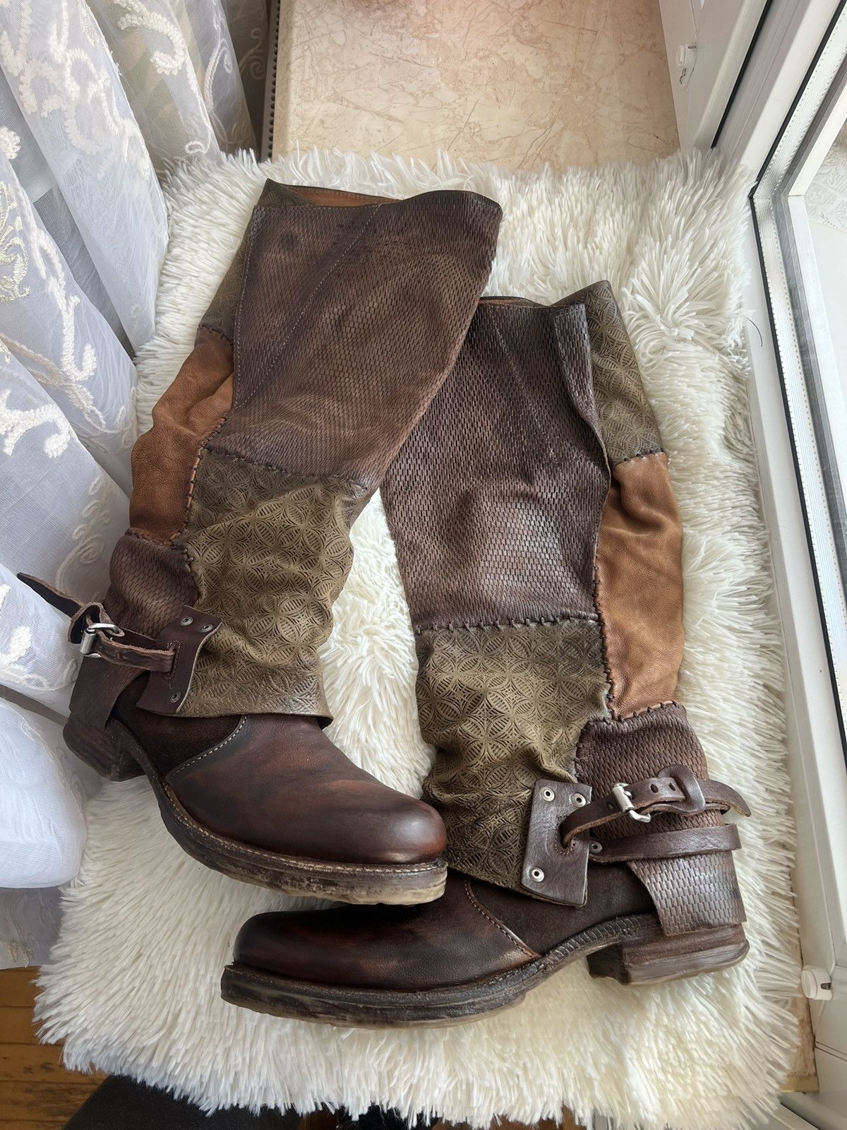 A.S.98 × Vintage A.S.98 Airstep Avantgarde Boot Vintage y2k Size US 10 / IT 40 - 11 Thumbnail