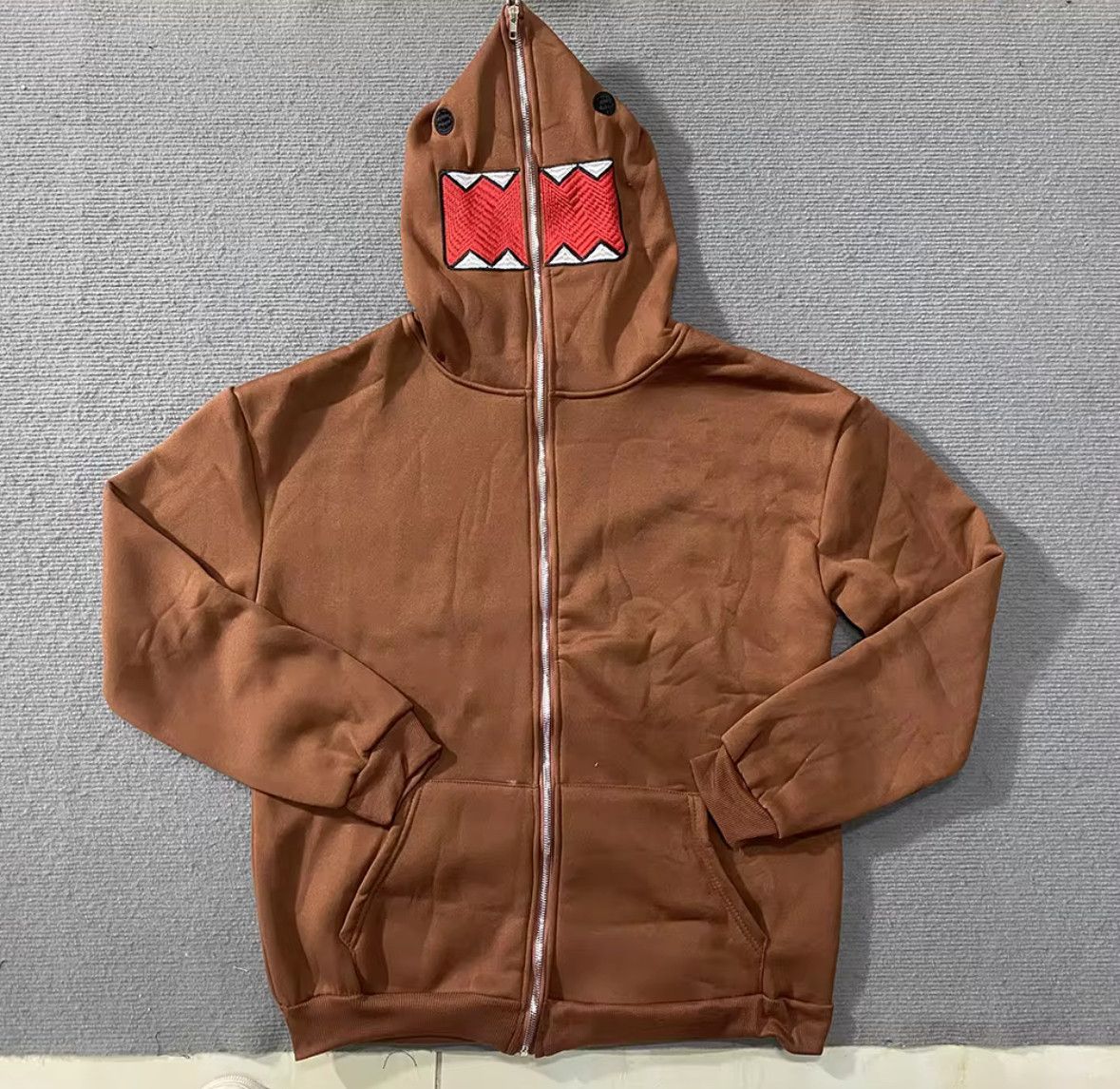 Japanese Brand Vintage Gothic Y2K Domo Kun Hoodies Punk Unisex Jacket Size XL / US 12-14 / IT 48-50 - 2 Thumbnail