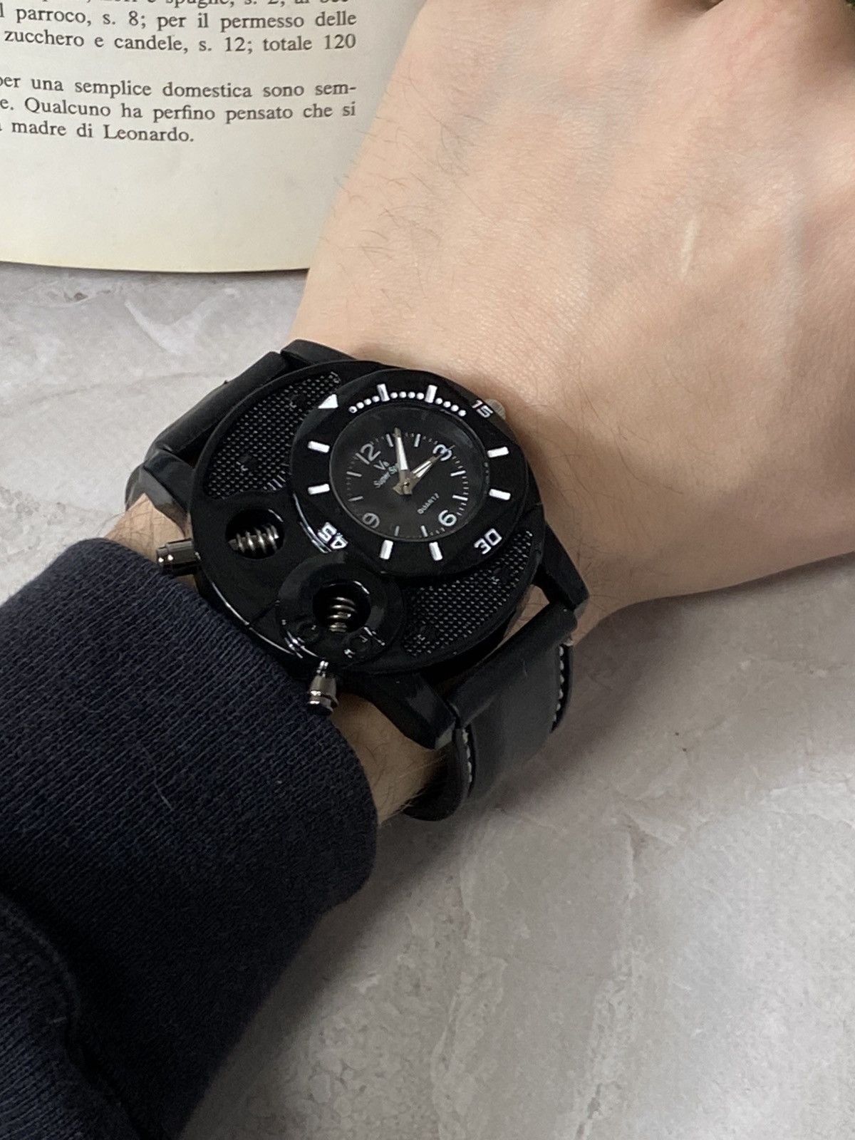 Japanese Brand V8 Super Speed Industrial Racing Watch - Black Size ONE SIZE - 8 Thumbnail