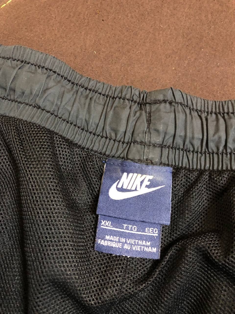 Nike Nike Nylon Pants Mens Black Track Activewear Windbreaker Size US 38 / EU 54 - 2 Thumbnail