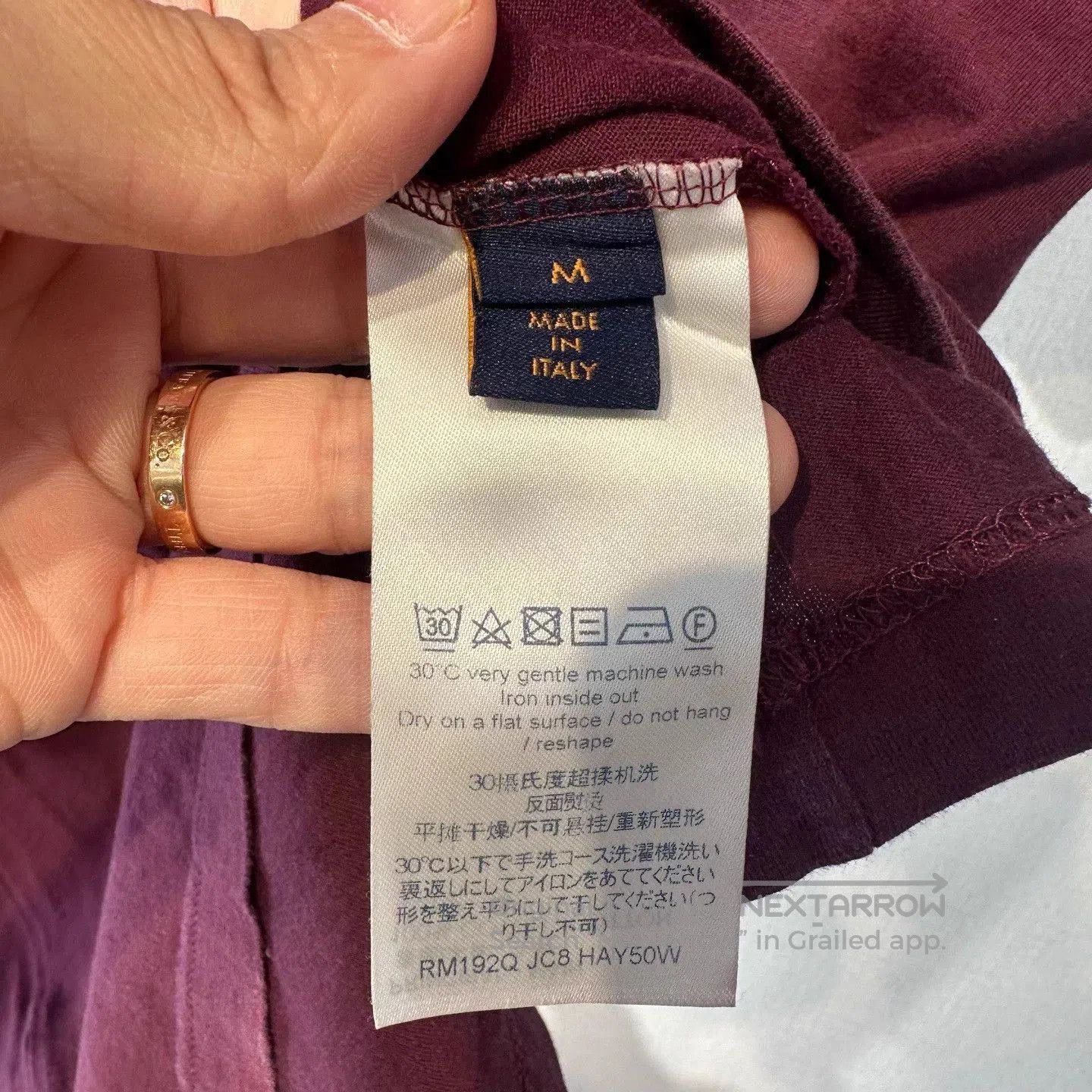 Louis Vuitton Purple Short Sleeve T-Shirt. Size US M / EU 48-50 / 2 - 4 Thumbnail