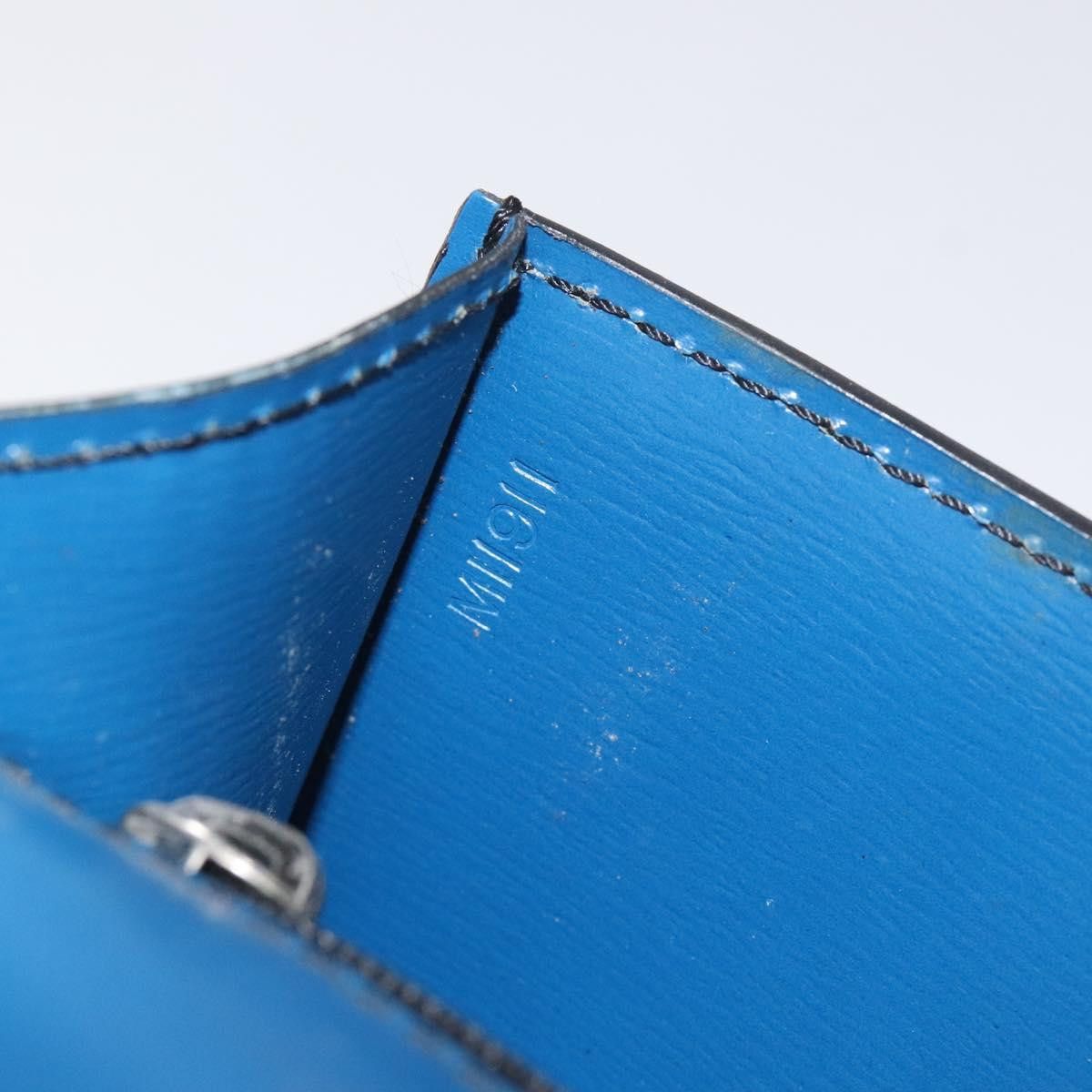 Louis Vuitton LOUIS VUITTON Epi Pochette Arche Shoulder Bag Blue M52575 Size ONE SIZE - 12 Thumbnail