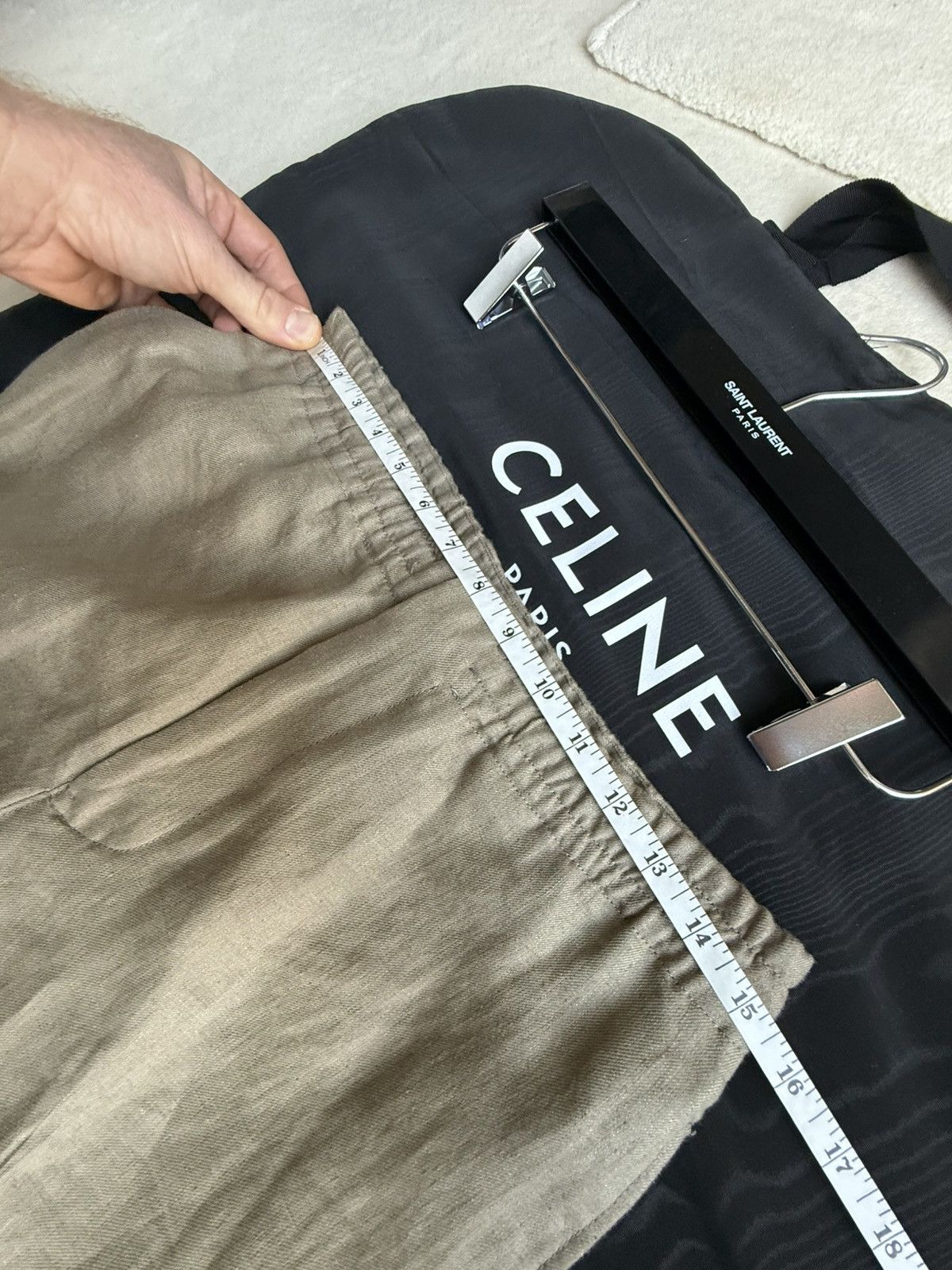Z Zegna $1.1k+ Zegna Oasi Lino shorts 46 BNWT green khaki grail 46 Size US 30 / EU 46 - 9 Thumbnail