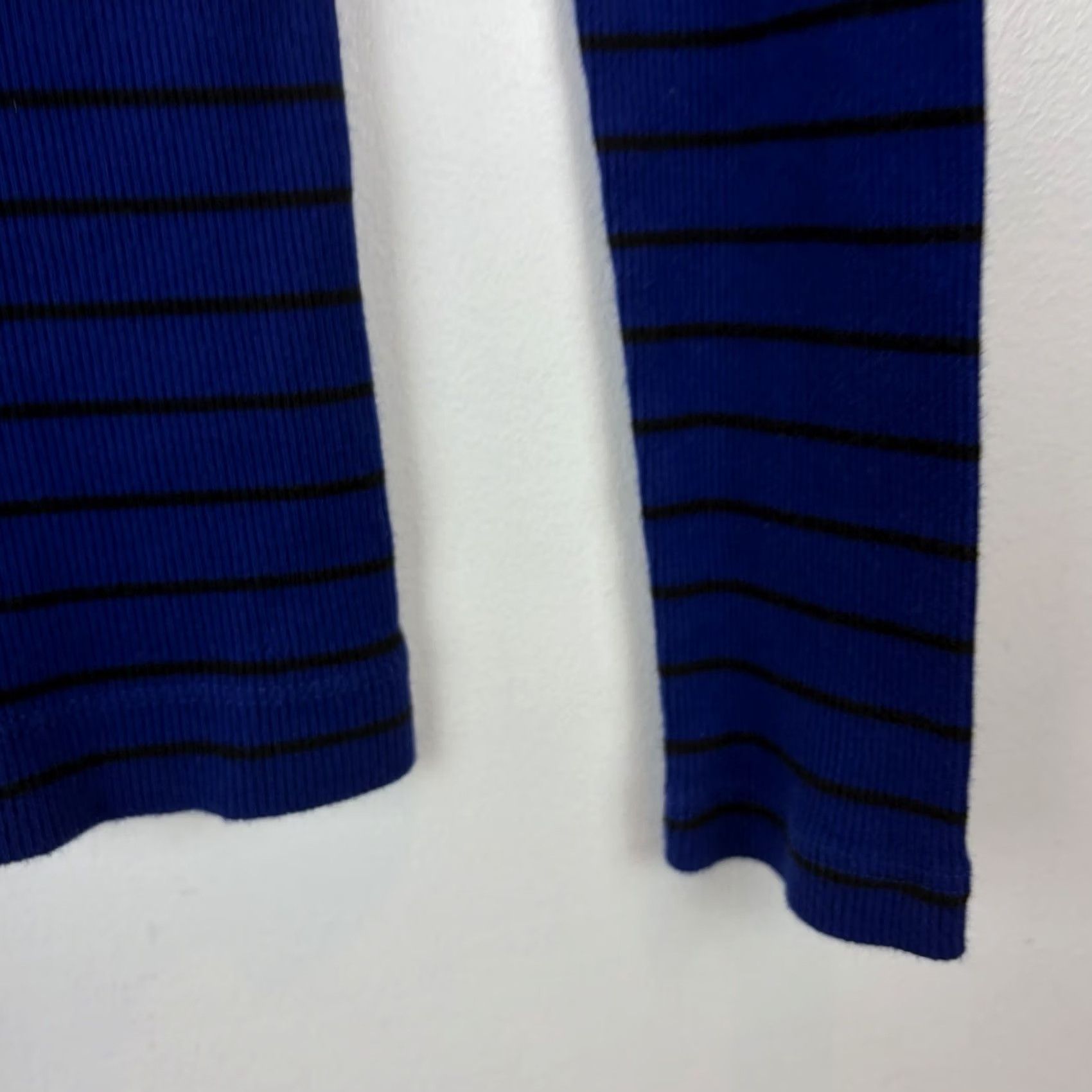Ralph Lauren Lauren Ralph Lauren Shirt Womens XS Blue Stripe Long Sleeve Henley Button 90s Classic Size XS / US 0-2 / IT 36-38 - 7 Thumbnail
