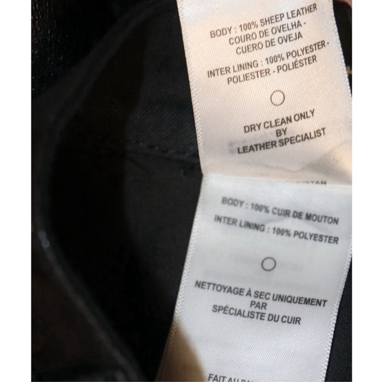 DL1961 DL1961 Premium Denim Drue Straight Leg Leather Pants Size 24" / US 00 / IT 34 - 8 Thumbnail