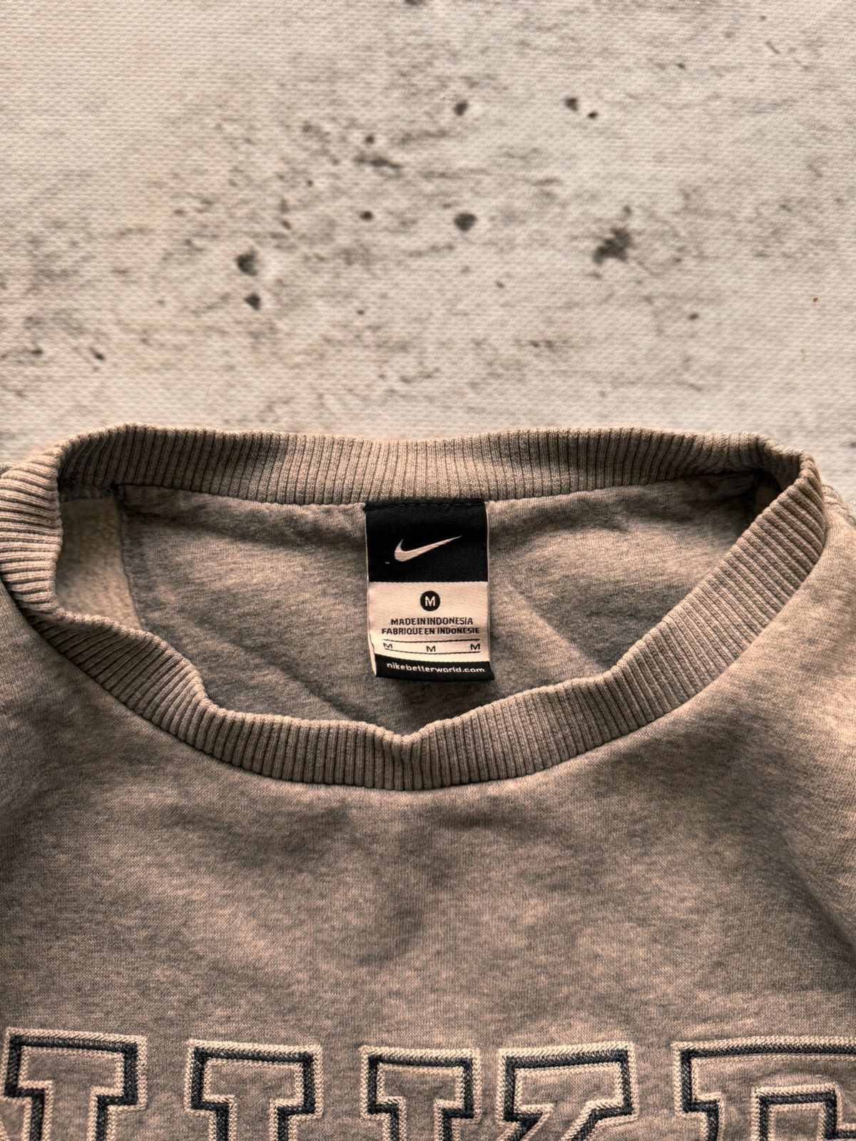 Nike × Vintage NIKE VINTAGE CENTER LOGO OVERSIZE BOXY SWEATSHIRT Size US M / EU 48-50 / 2 - 6 Thumbnail