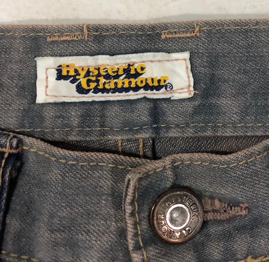 Hysteric Glamour × Vintage Vintage Hysteric Glamour Patchwork Denim Size 28" / US 6 / IT 42 - 23 Thumbnail