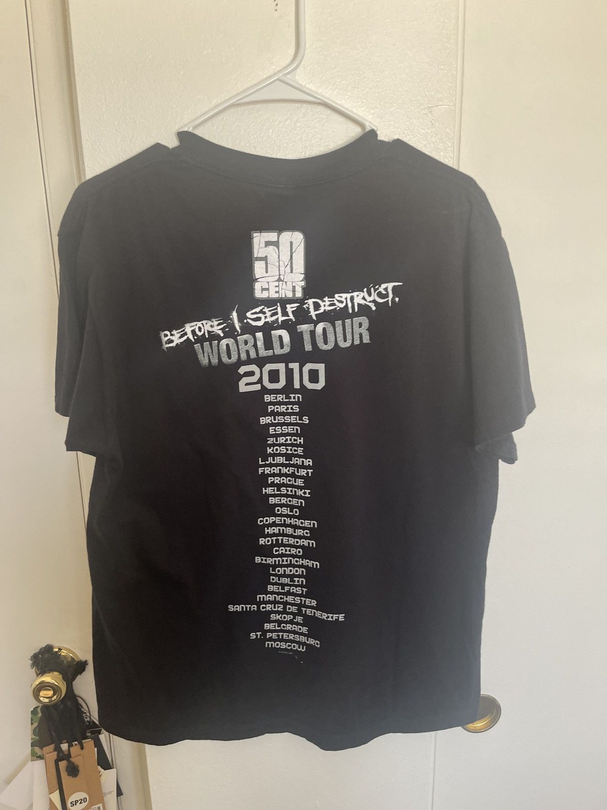 Vintage Vintage 50 cent t-shirt Size US L / EU 52-54 / 3 - 5 Thumbnail