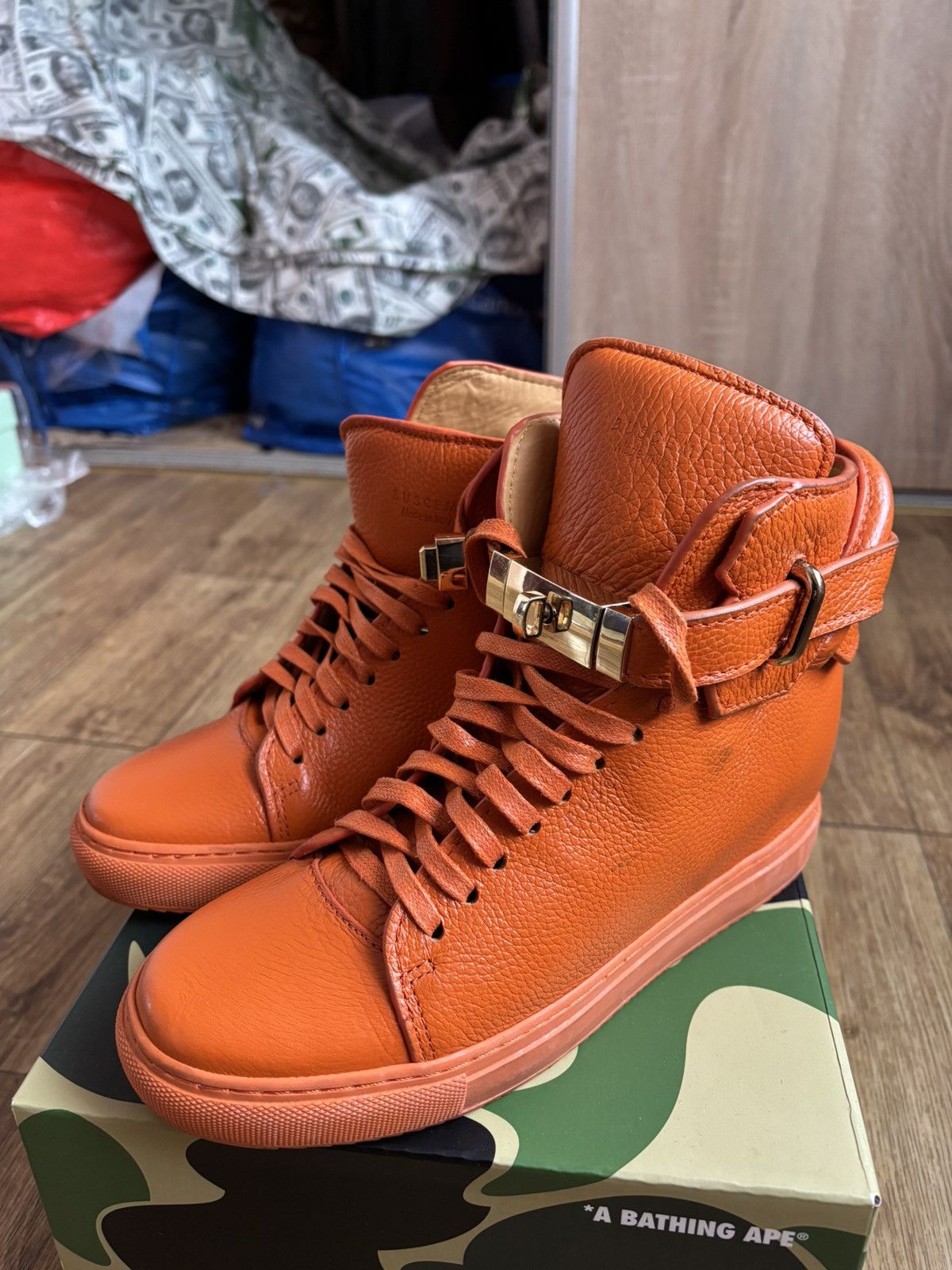 Buscemi BUSCEMI Alce High-Top Sneakers Size US 7 / EU 40 - 3 Thumbnail