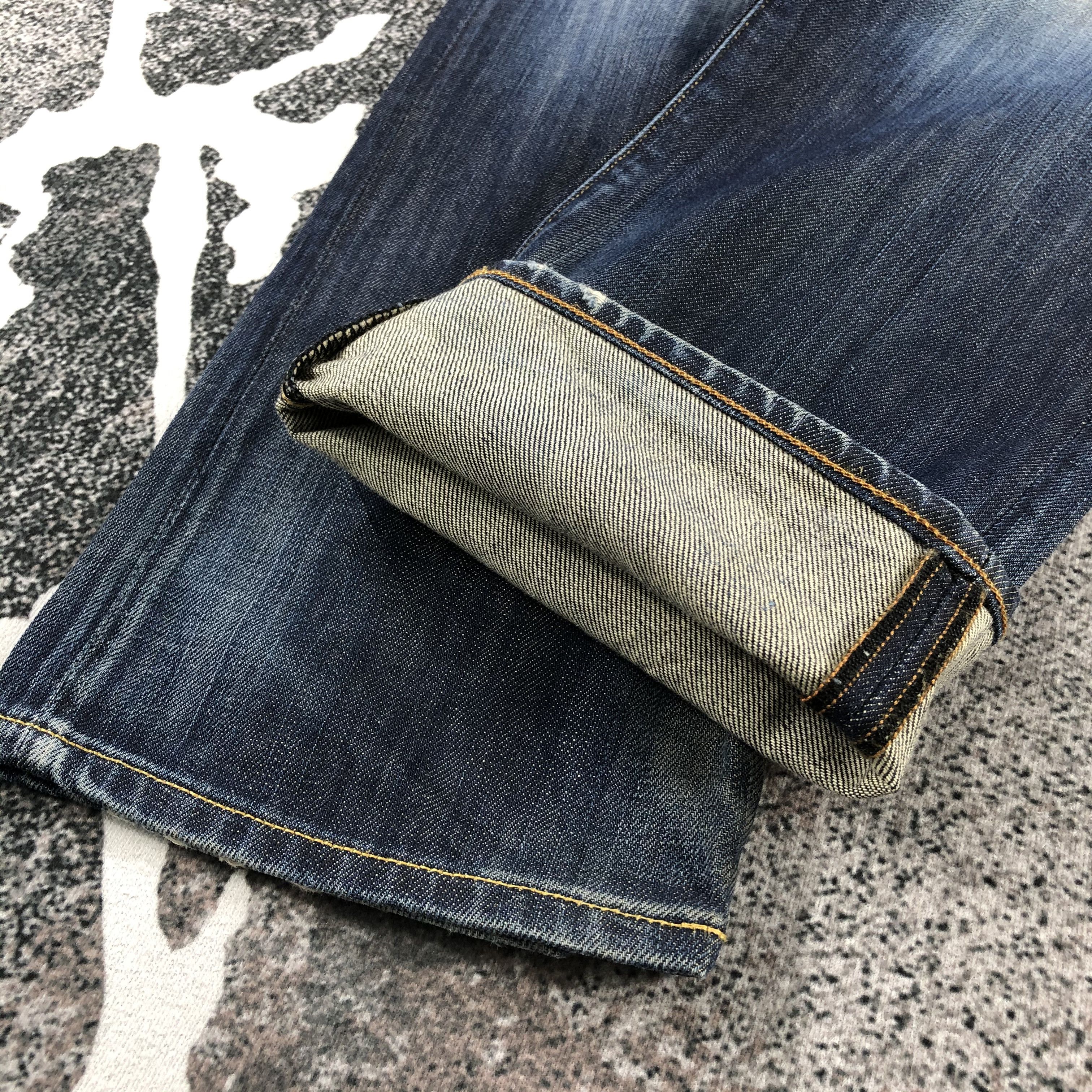 G-Star G Star Raw 3301 Jeans Faded Blue Denim KJ729 Size US 34 / EU 50 - 7 Thumbnail