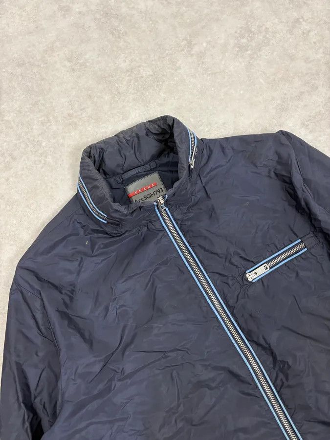 Prada SS2016 Prada Navy Light Windbreaker Jacket Size US S / EU 44-46 / 1 - 5 Thumbnail