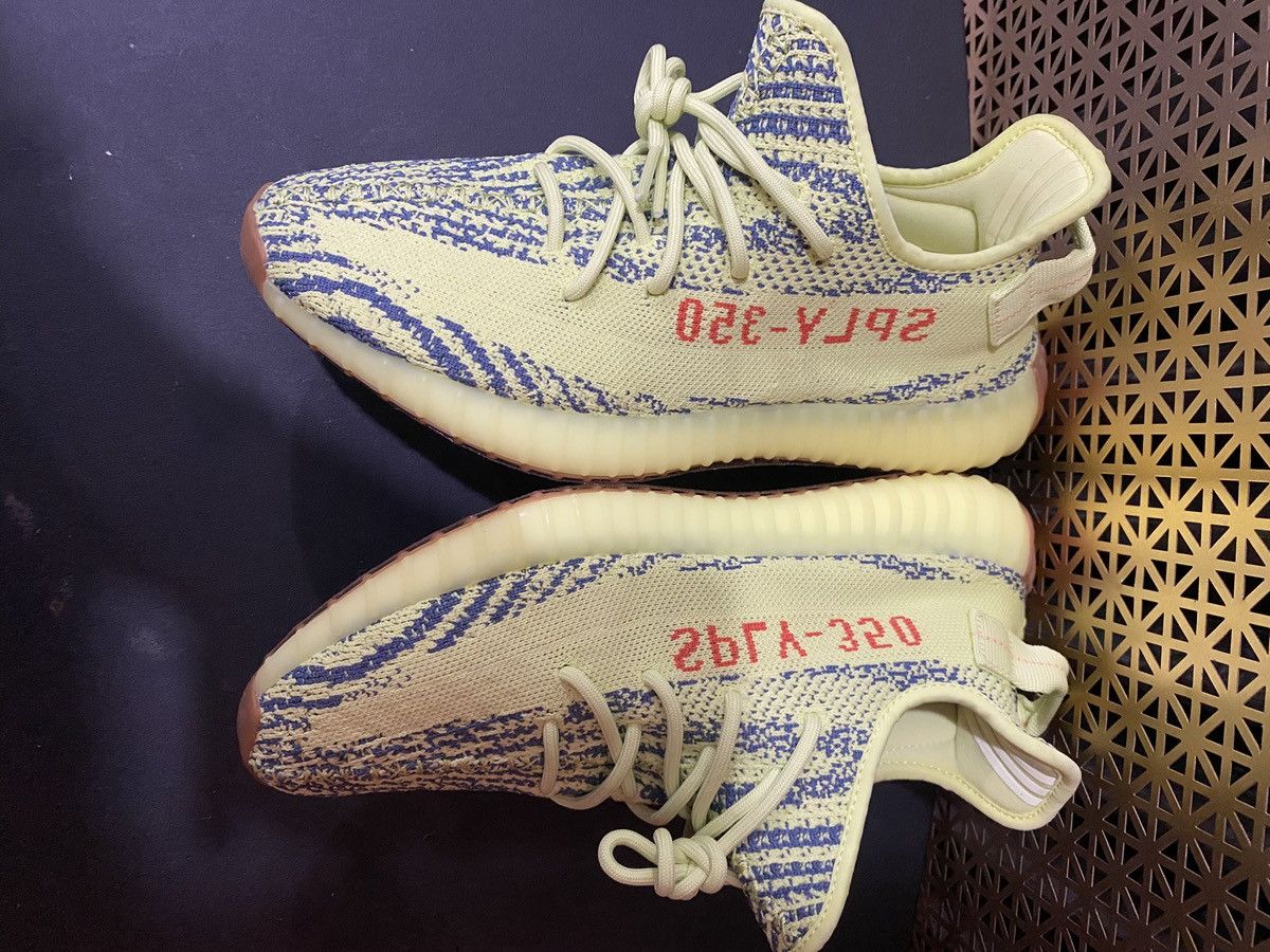 Yeezy Adidas Yeezy Boost 350 V2 Semi Frozen Yellow Size 9.5 Size US 9.5 / EU 42-43 - 4 Thumbnail