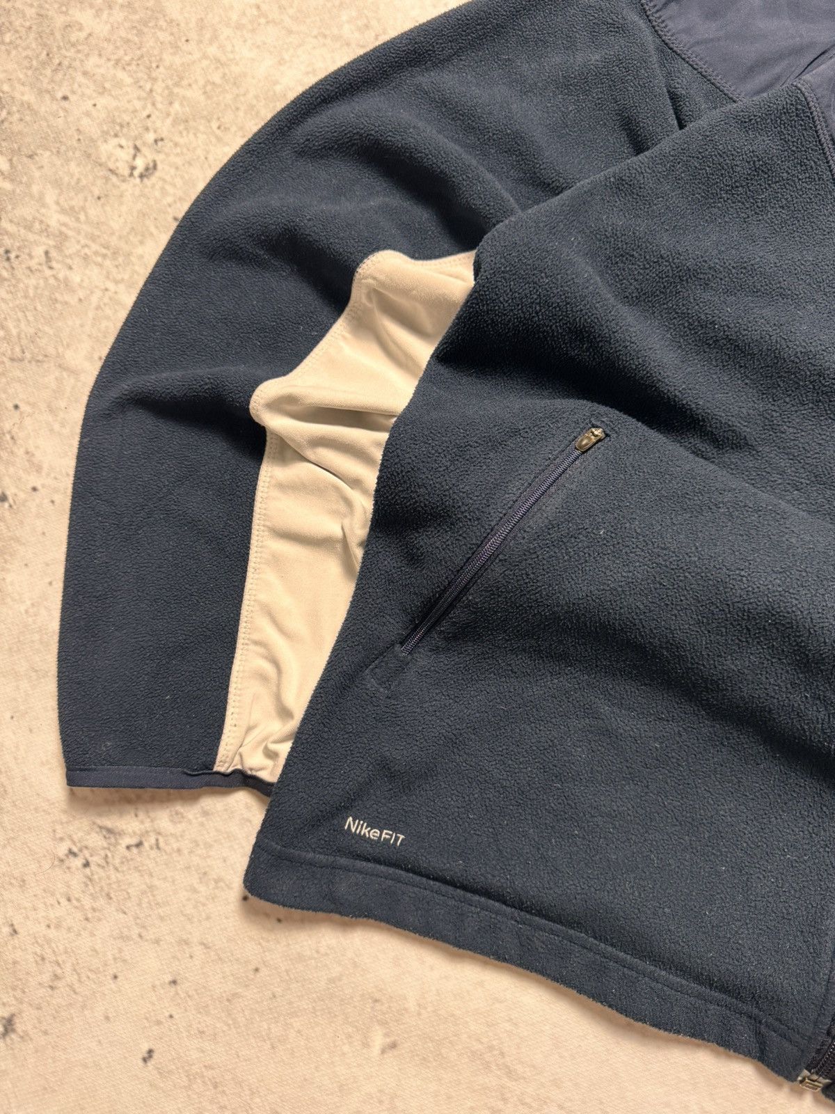 Nike × Vintage NIKE VINTAGE BASIC LOGO TEDDY FLEECE zip HOODIE Size US L / EU 52-54 / 3 - 3 Thumbnail