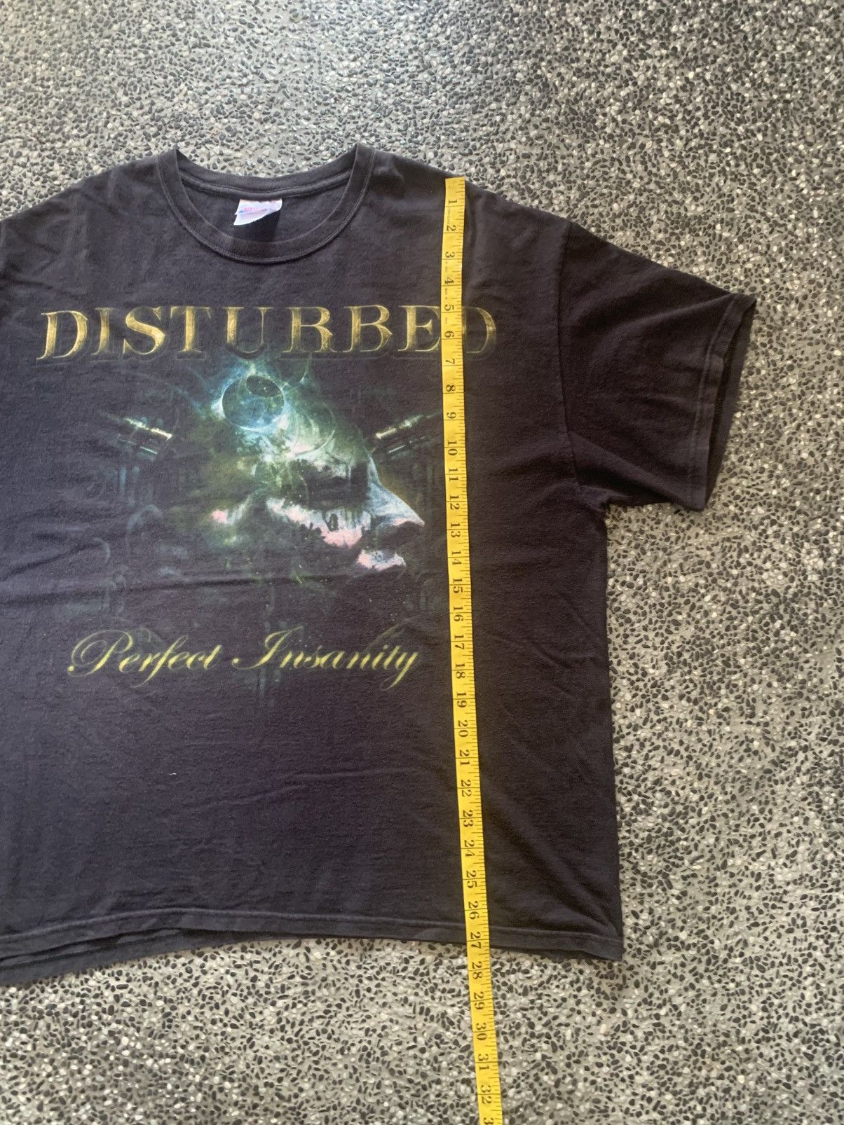 Band Tees × Vintage Vintage Disturbed Heavy Metal Band T shirt Size US XL / EU 56 / 4 - 9 Thumbnail