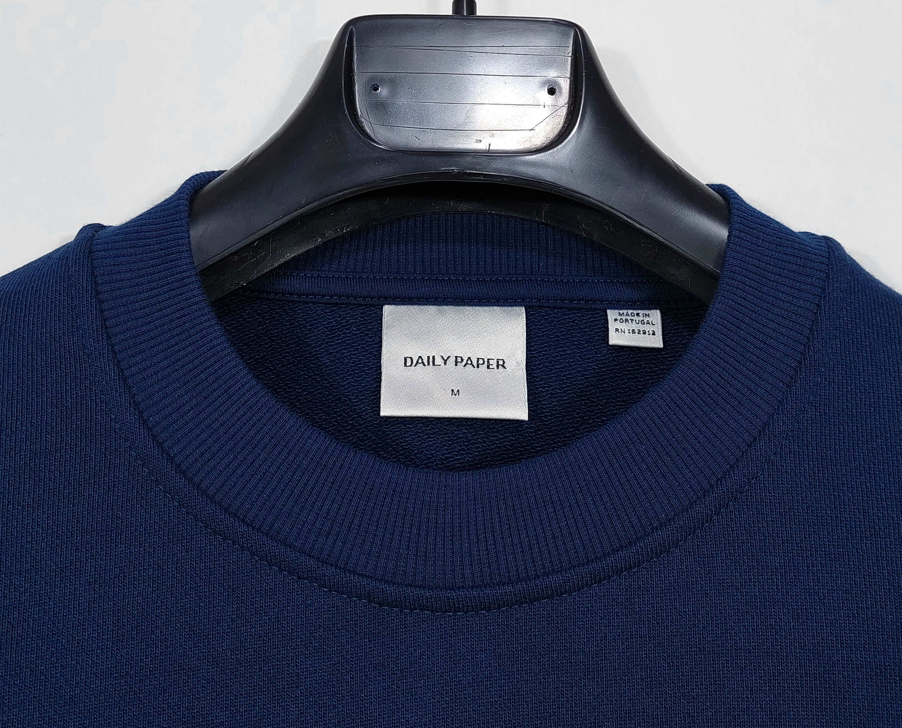 Daily Paper scratch logo sweatshirt - navy blue M Size US M / EU 48-50 / 2 - 2 Thumbnail