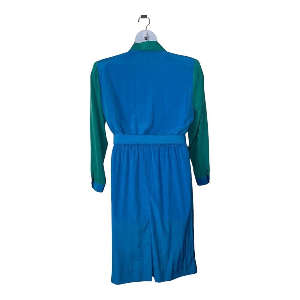 Other Women's Henry Lee Blue Green Dress Size 14 Size XL / US 12-14 / IT 48-50 - 3 Thumbnail