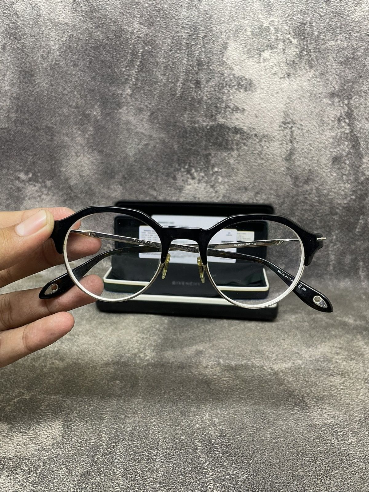 Givenchy Givenchy GV 0078 Round Optical Glasses -Full Set W/ Warranty Size ONE SIZE - 9 Thumbnail