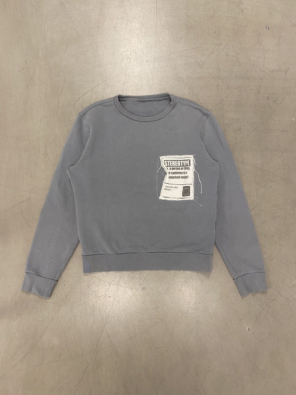 image of Maison Margiela Stereotype Sweatshirt in Lavender, Men's (Size Medium)