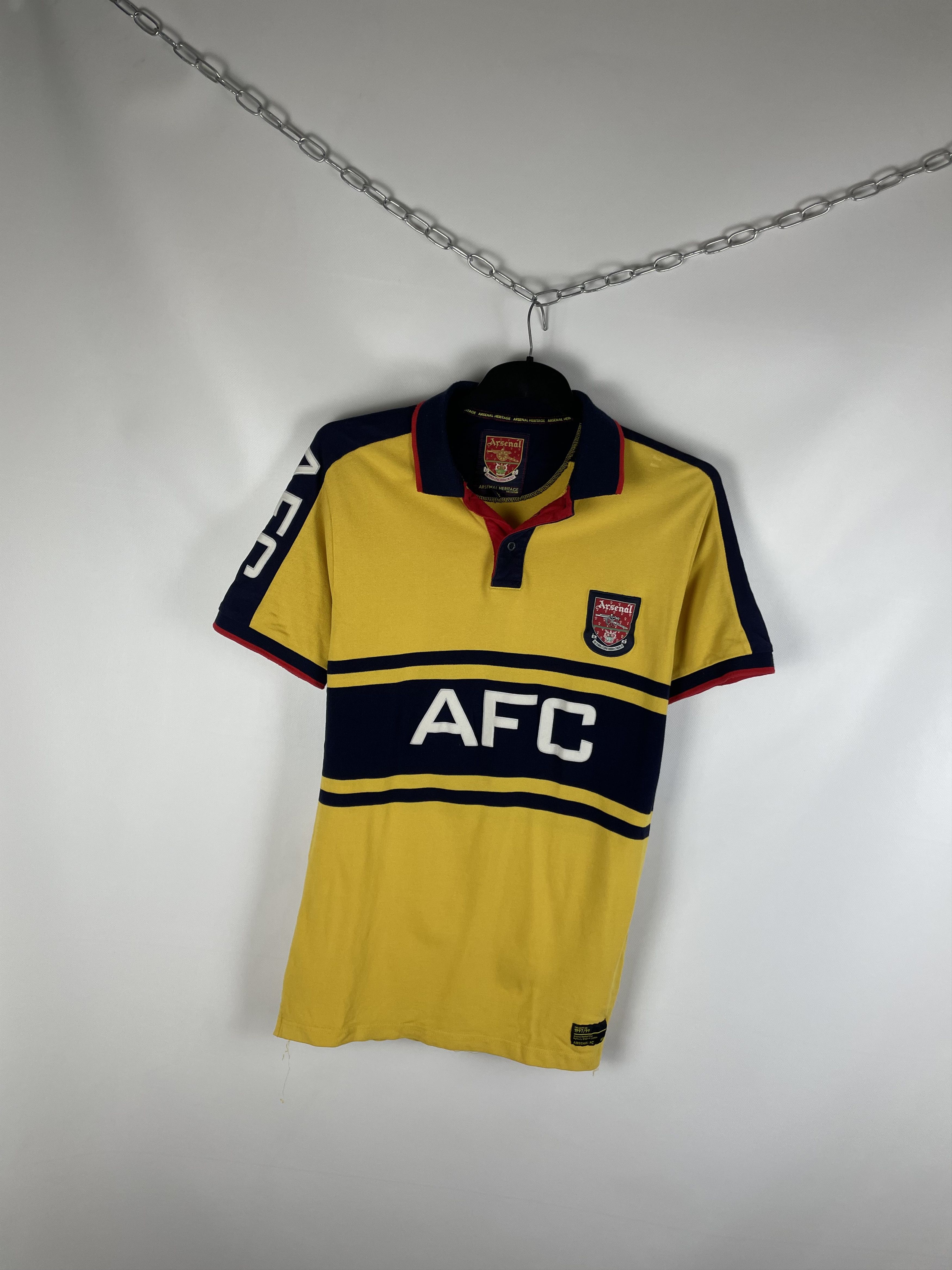 Vintage Vintage Arsenal Polo Size US XXL / EU 58 / 5 - 2 Thumbnail