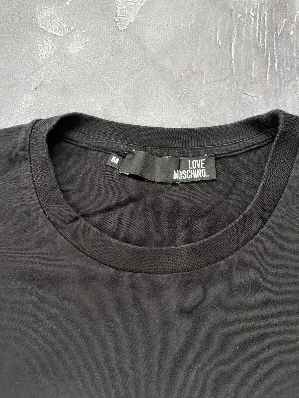 Moschino Love Moschino Logo Black T-shirt Size M Size US M / EU 48-50 / 2 - 6 Thumbnail