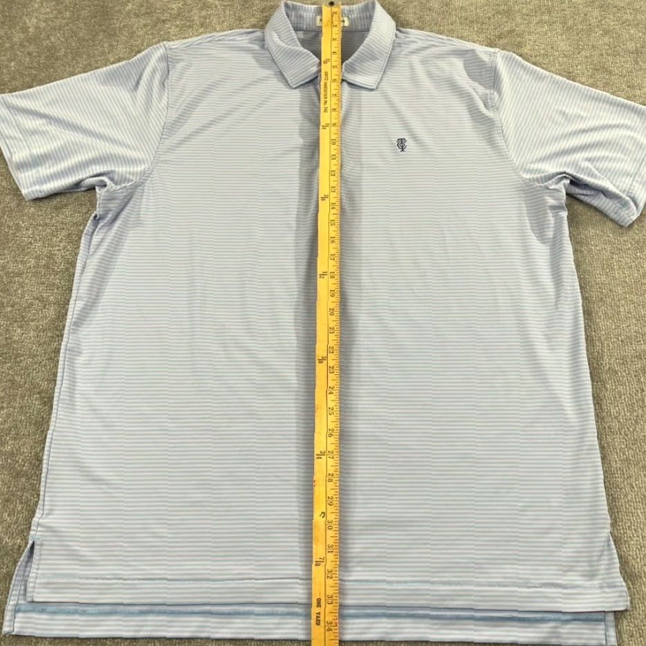 Peter Millar PETER MILLAR Polo Shirt Mens XL Multicolor Striped Summer Comfort Golf Casual Activewear Sports Logo Shirt Size US XL / EU 56 / 4 - 5 Thumbnail