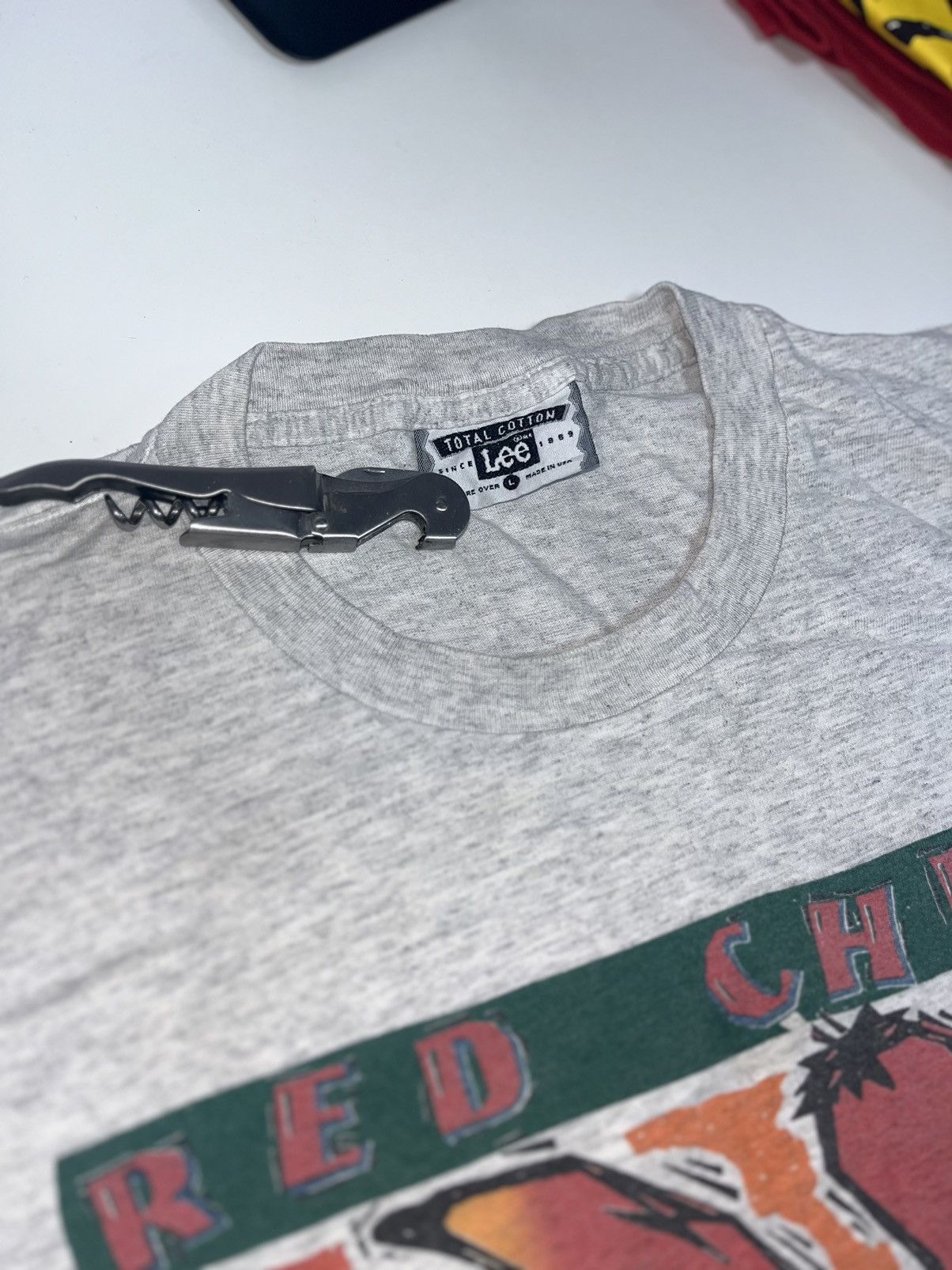 Lee × Vintage Hot chili peppers tee Size US L / EU 52-54 / 3 - 3 Thumbnail