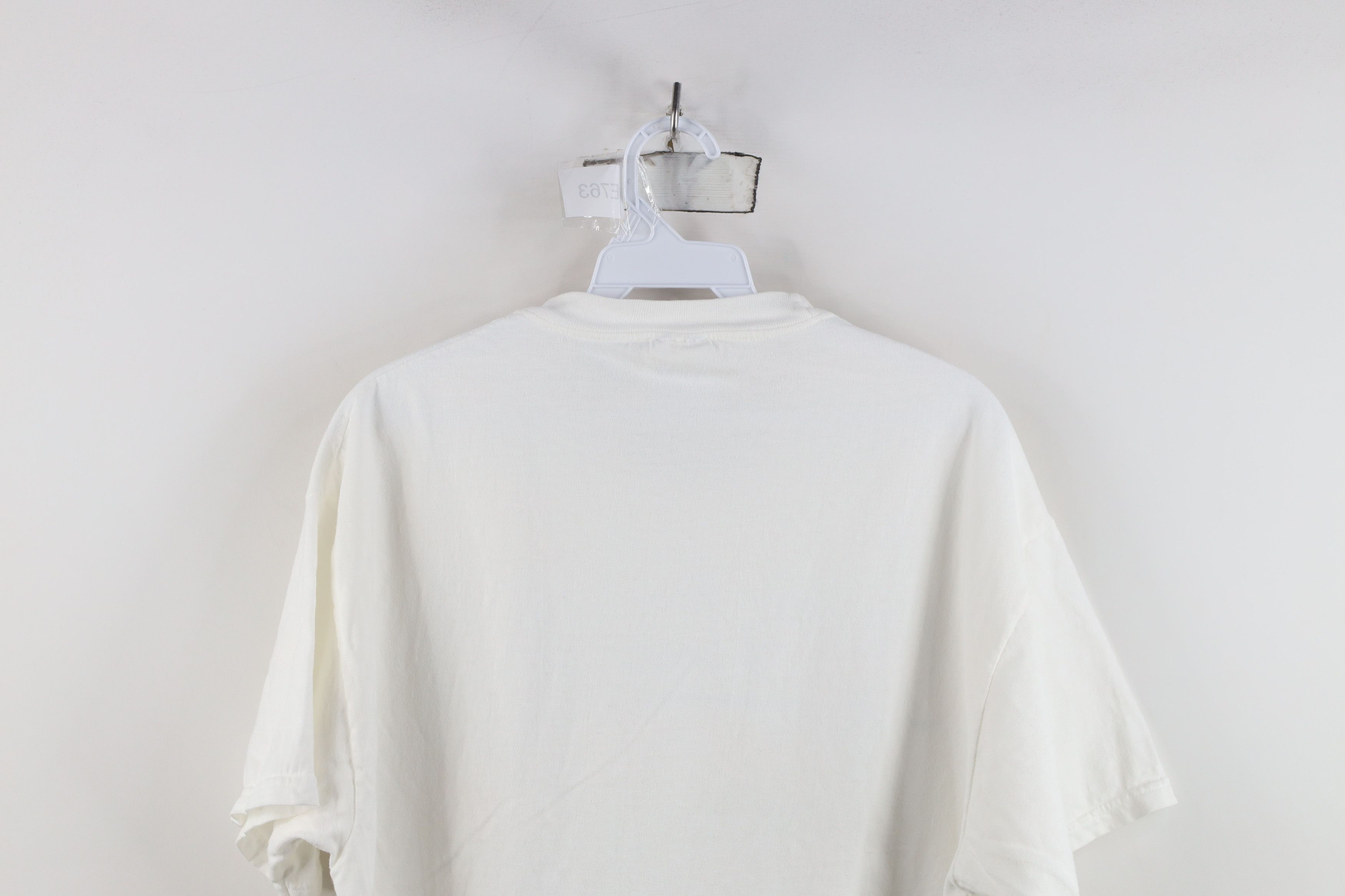 Vintage Vintage 90s Spell Merrill Lynch Short Sleeve T-Shirt White Size US L / EU 52-54 / 3 - 10 Thumbnail