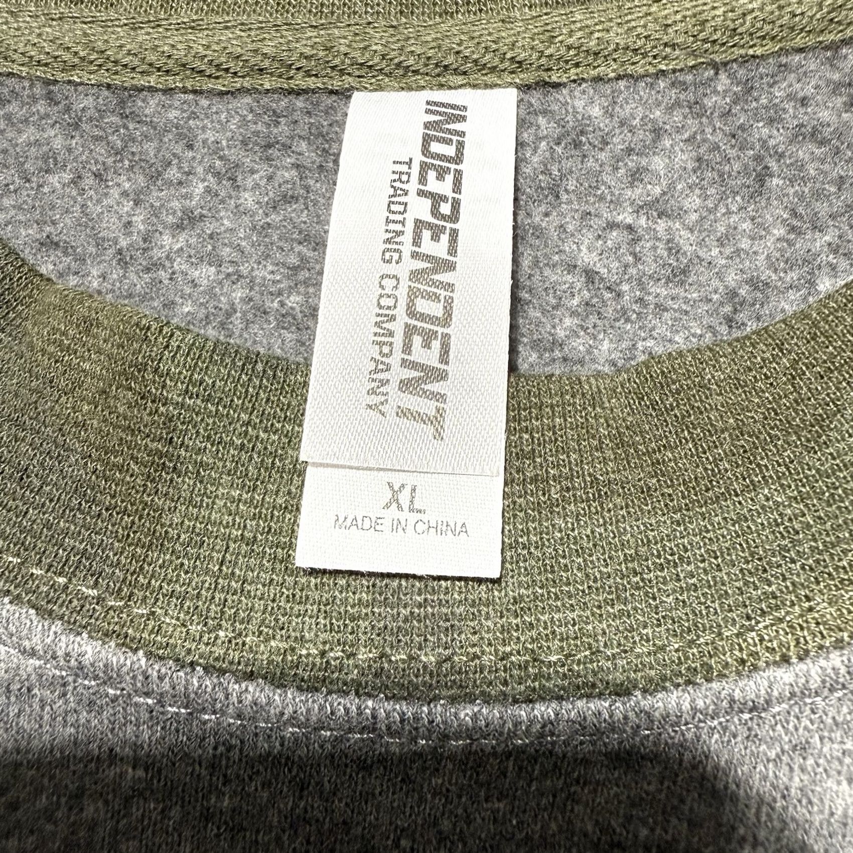 Vintage Independent Trading Co. Green Bay Packers Sweatshirt Men XL Gray Camo Crewneck Pullover Sports Shirt Size US XL / EU 56 / 4 - 5 Thumbnail