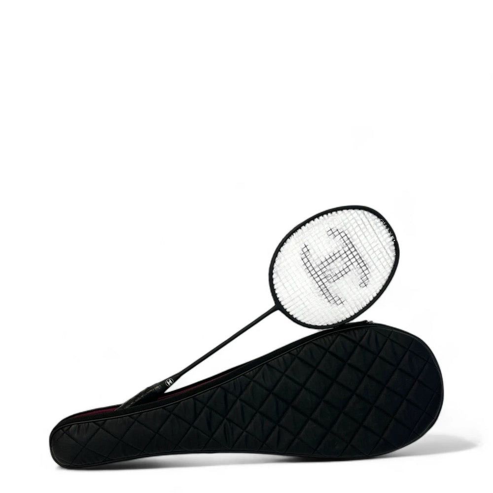 Chanel Chanel Badminton Racket Black White with Bag Size ONE SIZE - 1 Thumbnail