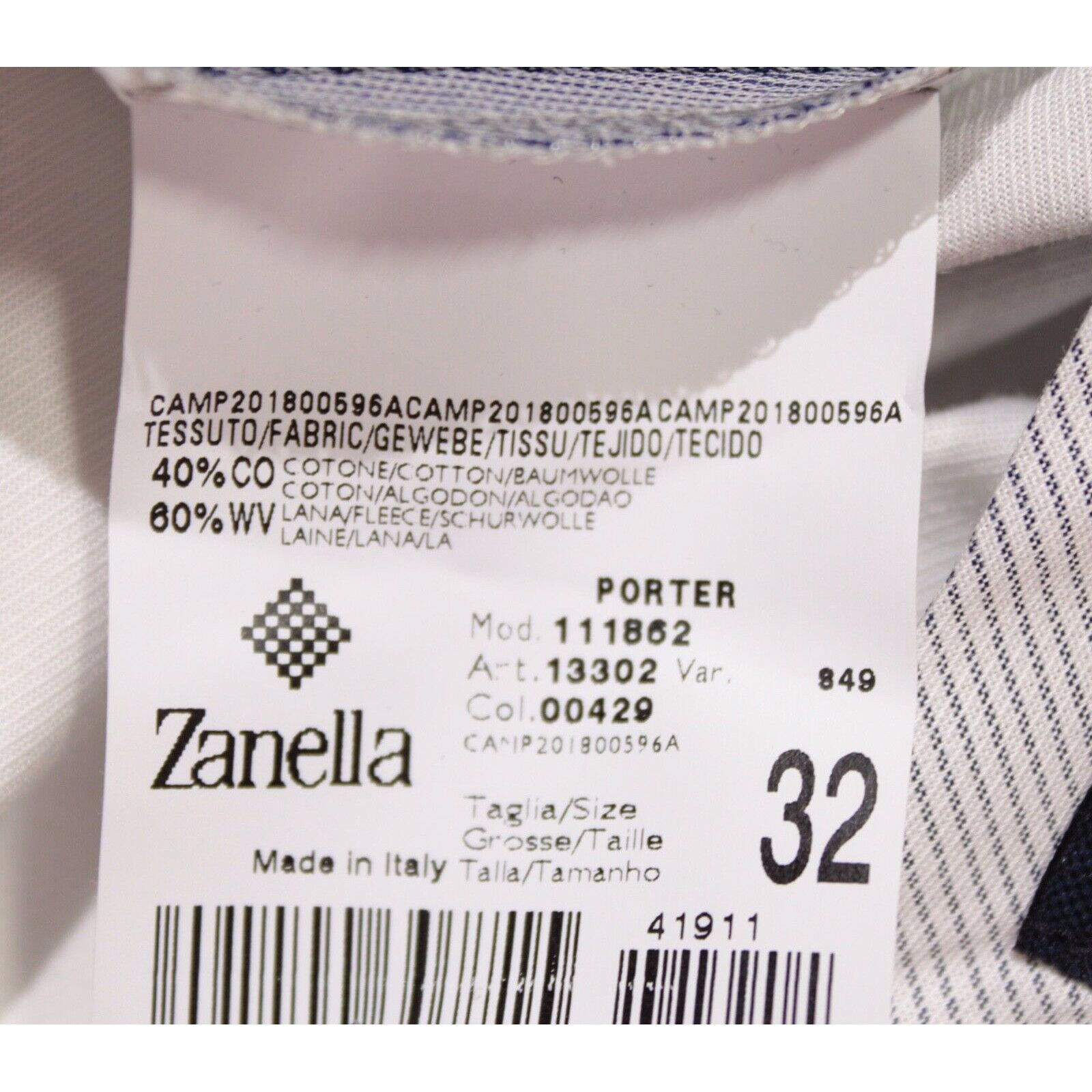 Zanella Zanella New with tags Dress Pants Size 32 US In Blue Size US 32 / EU 48 - 5 Thumbnail