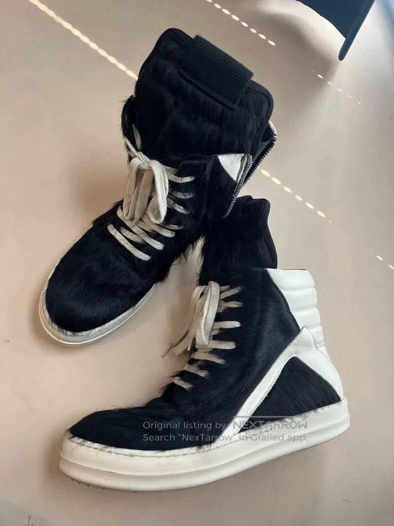 Rick Owens Rick Owens Mainstream Horsehair Inverted Triangle Size US 9 / EU 42 - 1 Thumbnail