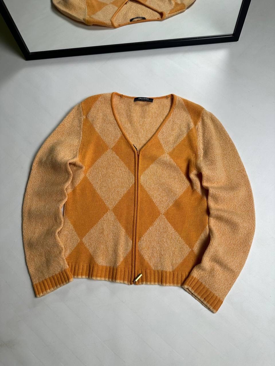 Carlo Colucci Vintage Carlo Colucci Merino Wool Cardigan & Tank top 🔥 Size M / US 6-8 / IT 42-44 - 6 Thumbnail