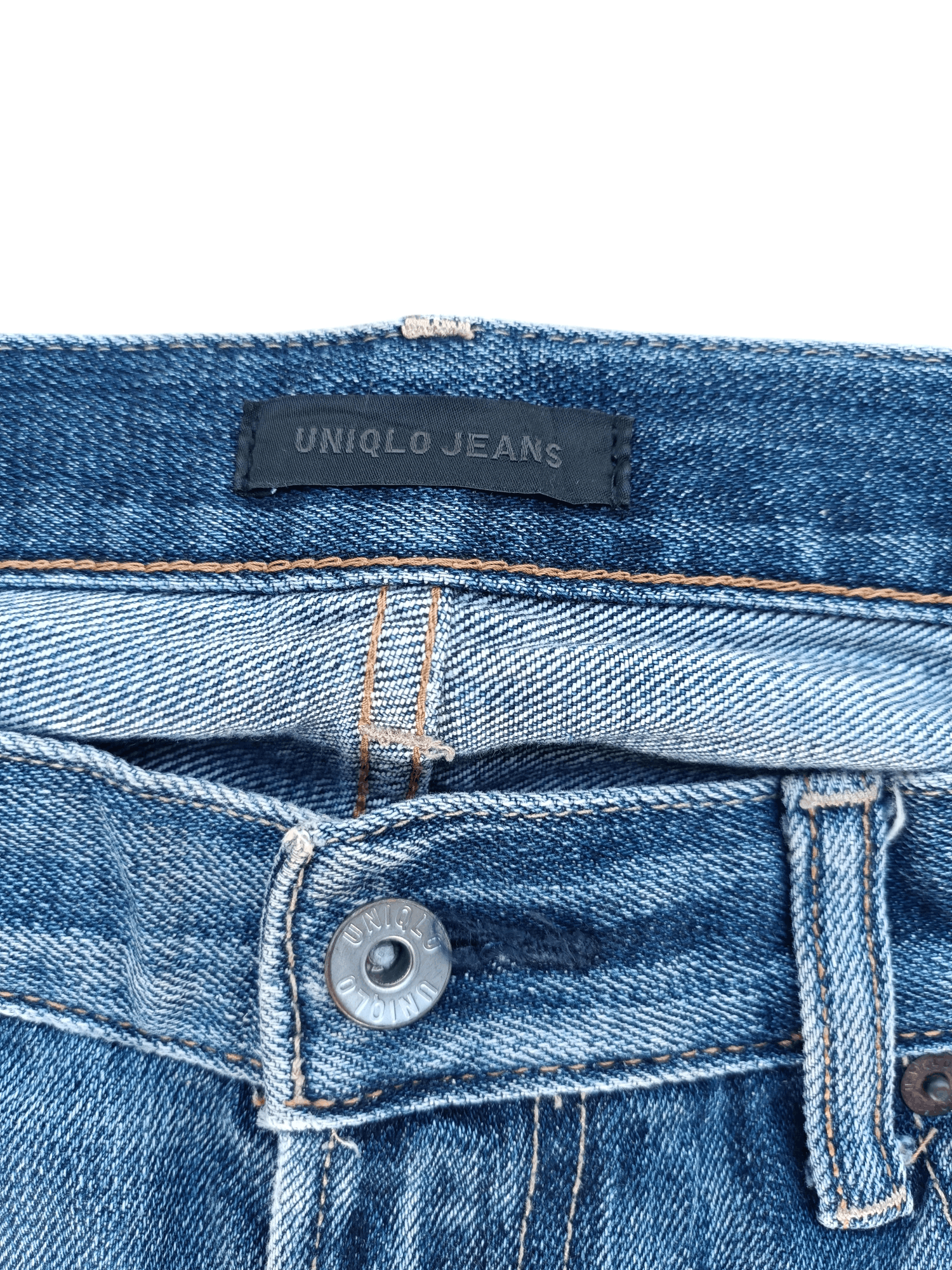 Jean × Undercover × Uniqlo Vintage 🇯🇵 Uniqlo Jeans Japan Splash Denim Jeans E204 Size US 31 - 5 Thumbnail