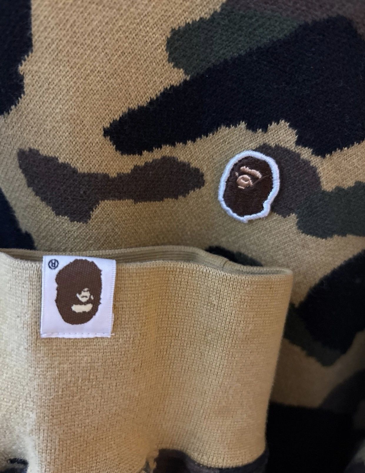 Bape BAPE 1st Camo Jacquard One Point Relaxed Fit Pullover Hoodie Size US XL / EU 56 / 4 - 5 Thumbnail