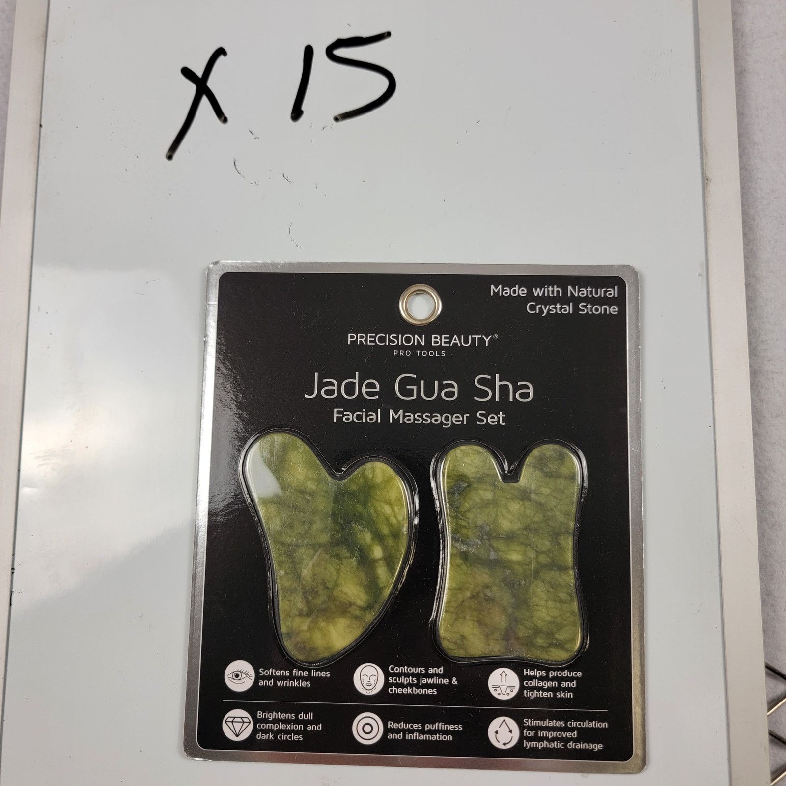 BEAUTY&YOUTH Precision Beauty Jade Gua Sha Face Massager Set - New Size ONE SIZE - 1 Thumbnail