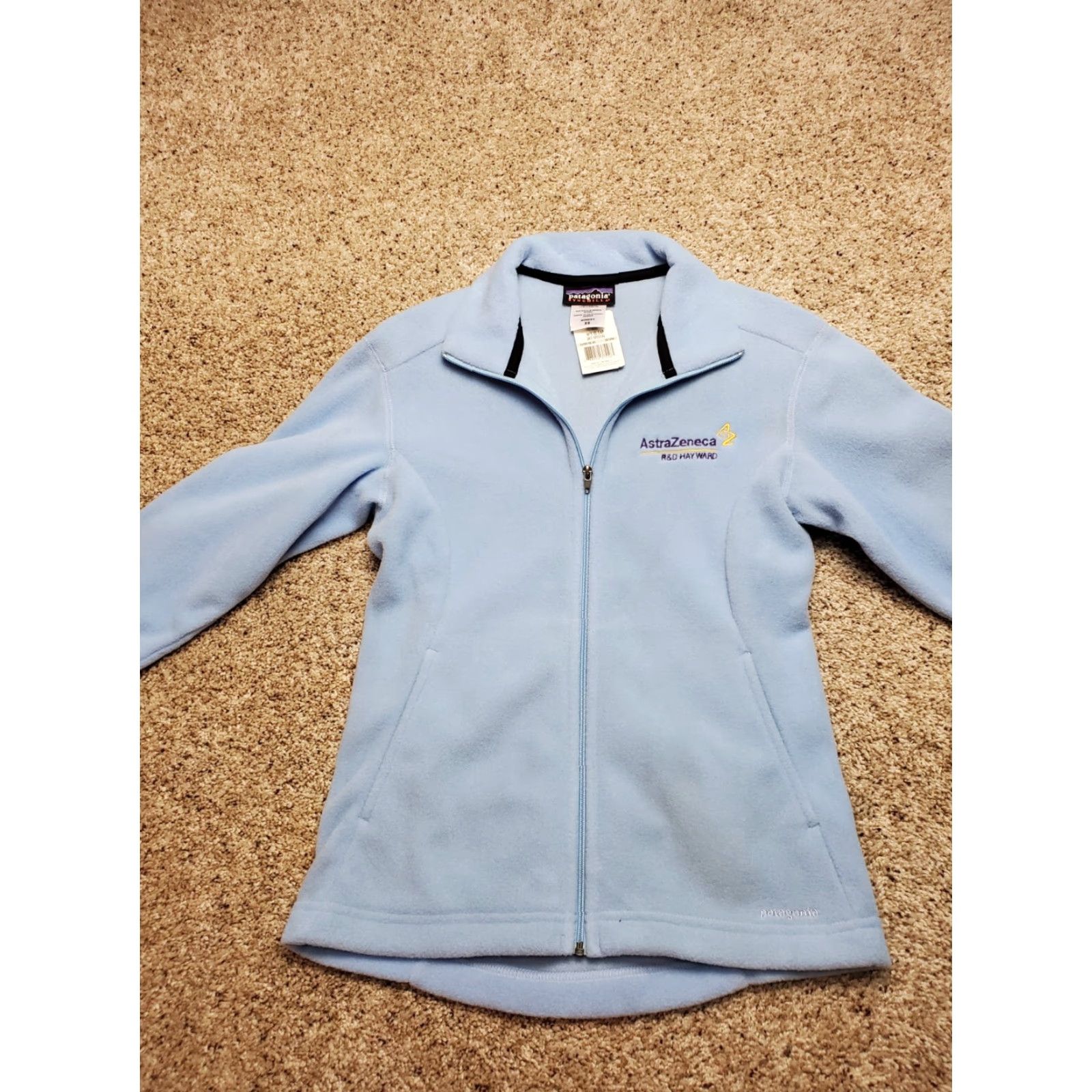 Patagonia Patagonia Jacket XS Womens Blue Full Zip Fleece Pockets NWT El Capilene Synchilla Lightweight Casual Travel Regular Fit Solid Long Sleeve Mid-Length Size XS / US 0-2 / IT 36-38 - 3 Thumbnail