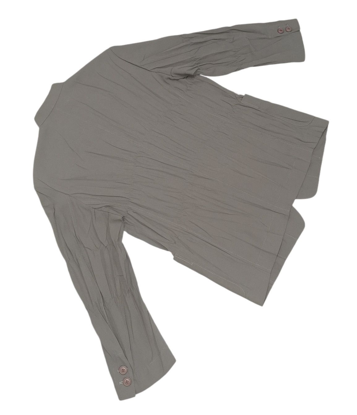 Homme Plisse Issey Miyake Issey Miyake Wrinkled Jacket Size US M / EU 48-50 / 2 - 6 Thumbnail