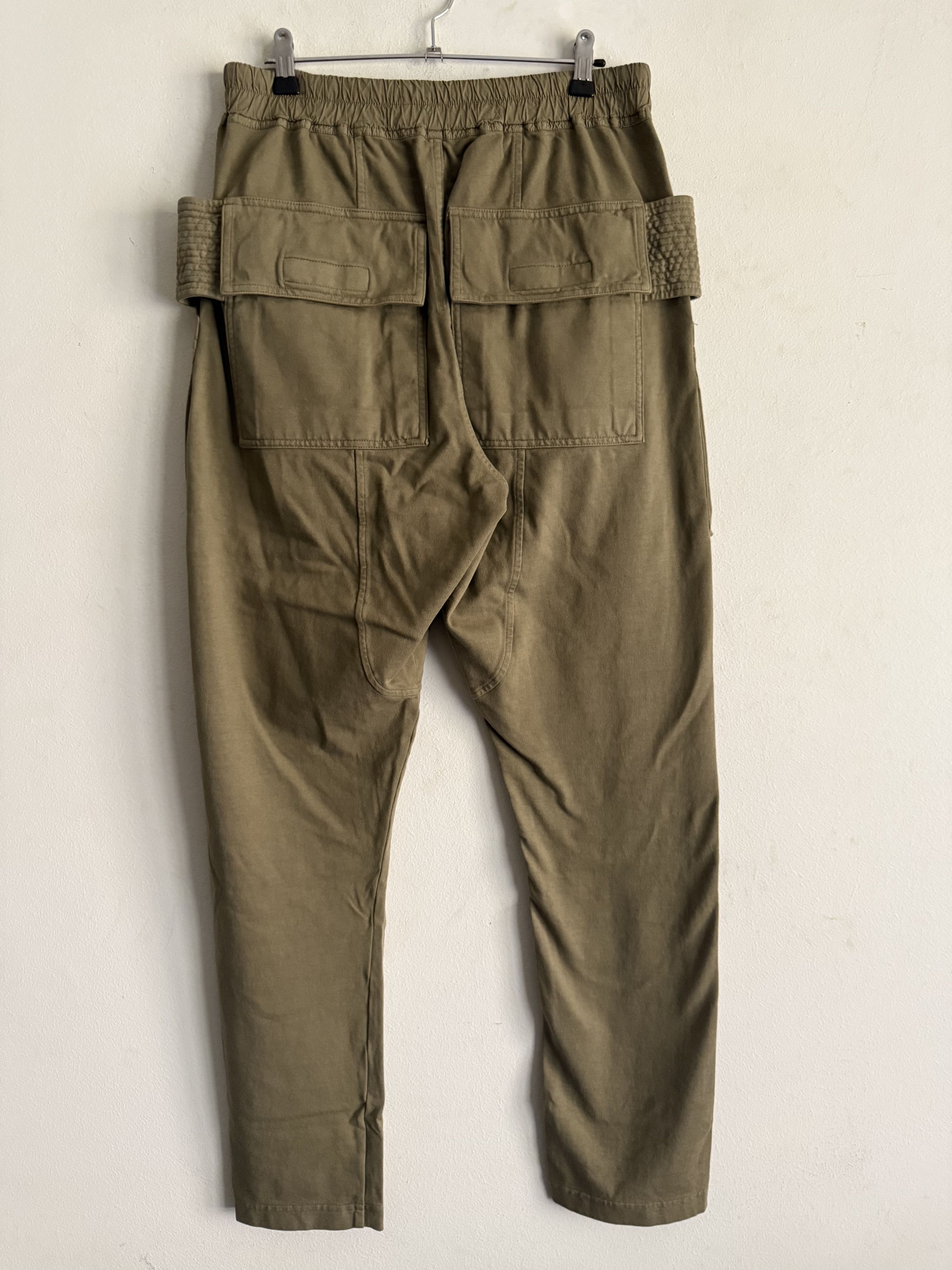 Rick Owens Drkshdw Cargo Creatch Pants With Drawstring Size US 30 / EU 46 - 6 Thumbnail
