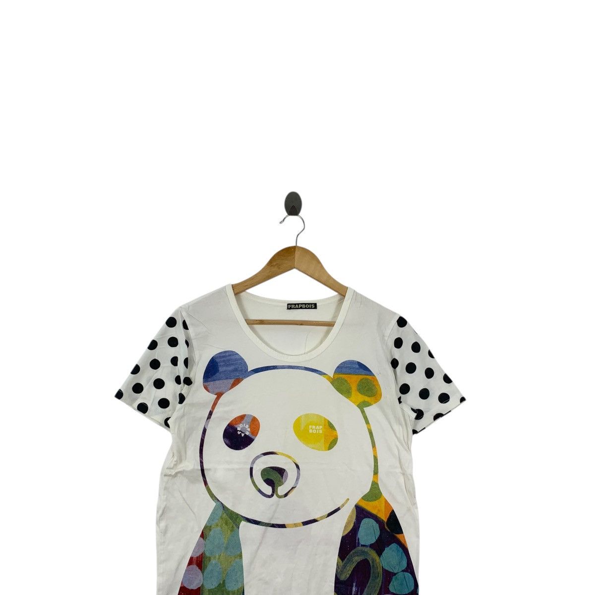 Frapbois FRAPBOIS JAPAN PANDA Bear Polka Dot Shibuya Edition Tee Size S / US 4 / IT 40 - 2 Thumbnail