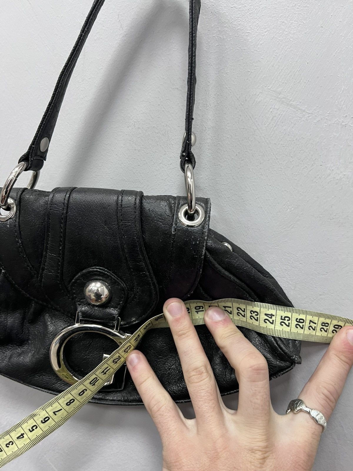 Guess × KMRii VINTAGE guess mini bag KMRII STYLE LEATHER BAG 90s Size ONE SIZE - 8 Thumbnail