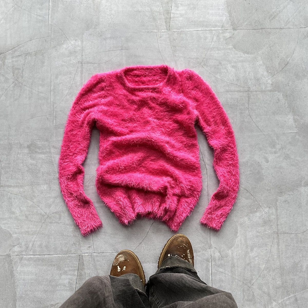 Hysteric Glamour Japan LGB Hysteric Glamour Style Mohair Faux Fur Sweater Size US S / EU 44-46 / 1 - 1 Thumbnail