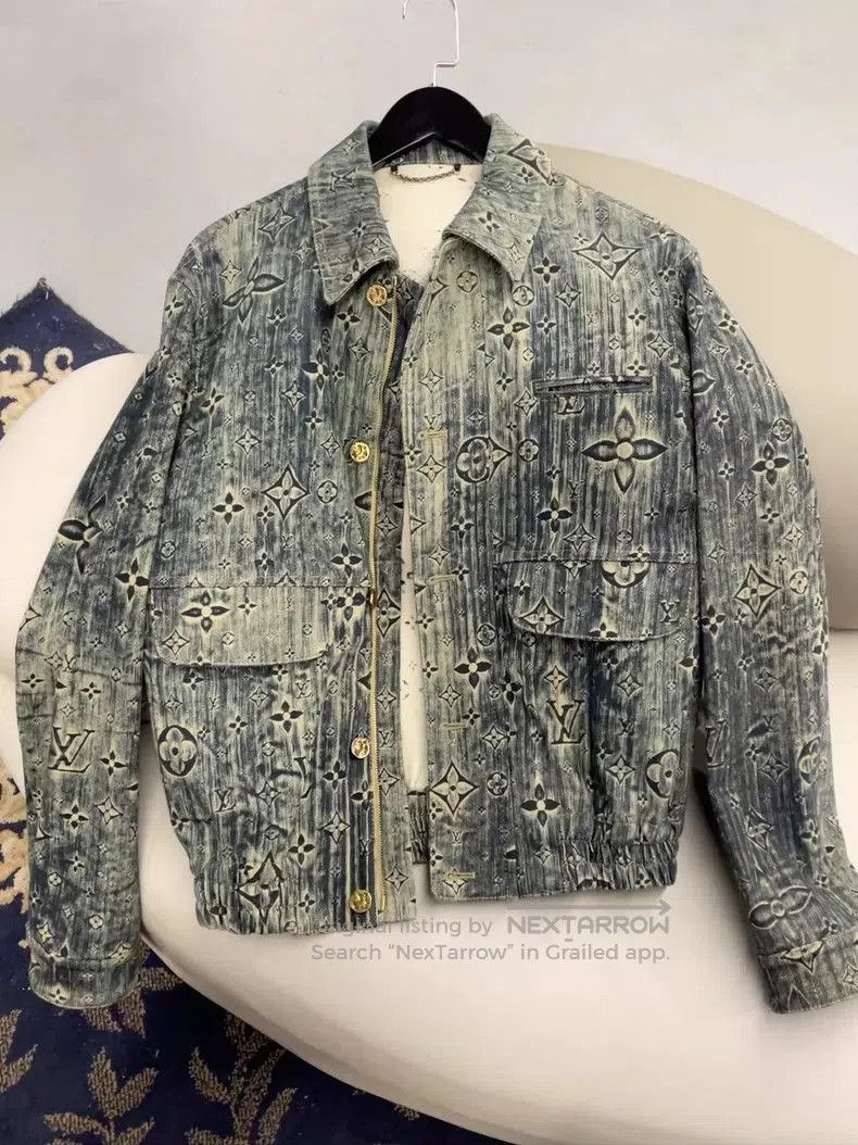 Louis Vuitton LV Fall Collection Denim Jacket 46. Size US L / EU 52-54 / 3 - 1 Thumbnail