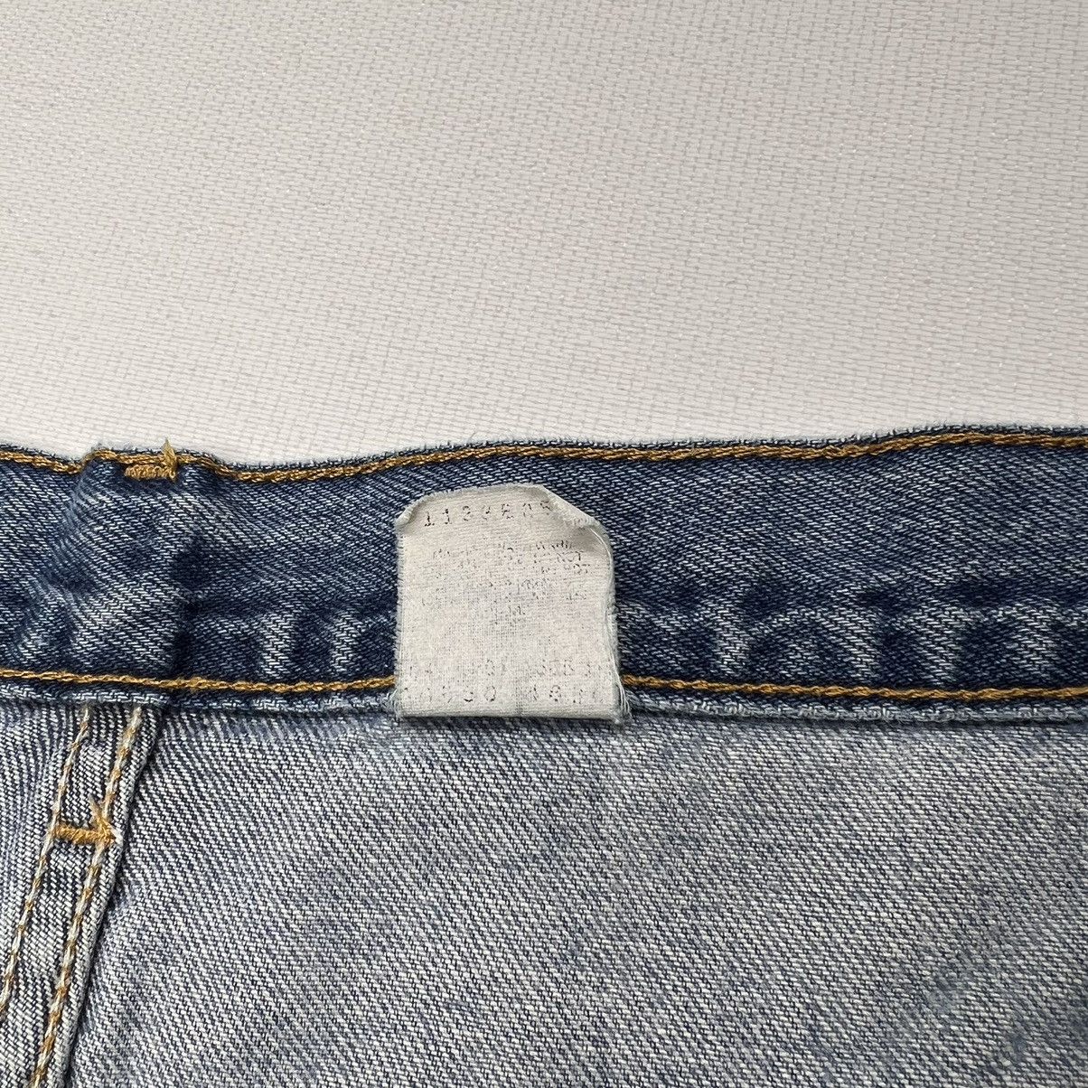 Levi's × Vintage VTG Levis 550 Jeans Blue Cropped Relaxed Fit Denim Baggy Size US 38 / EU 54 - 9 Thumbnail