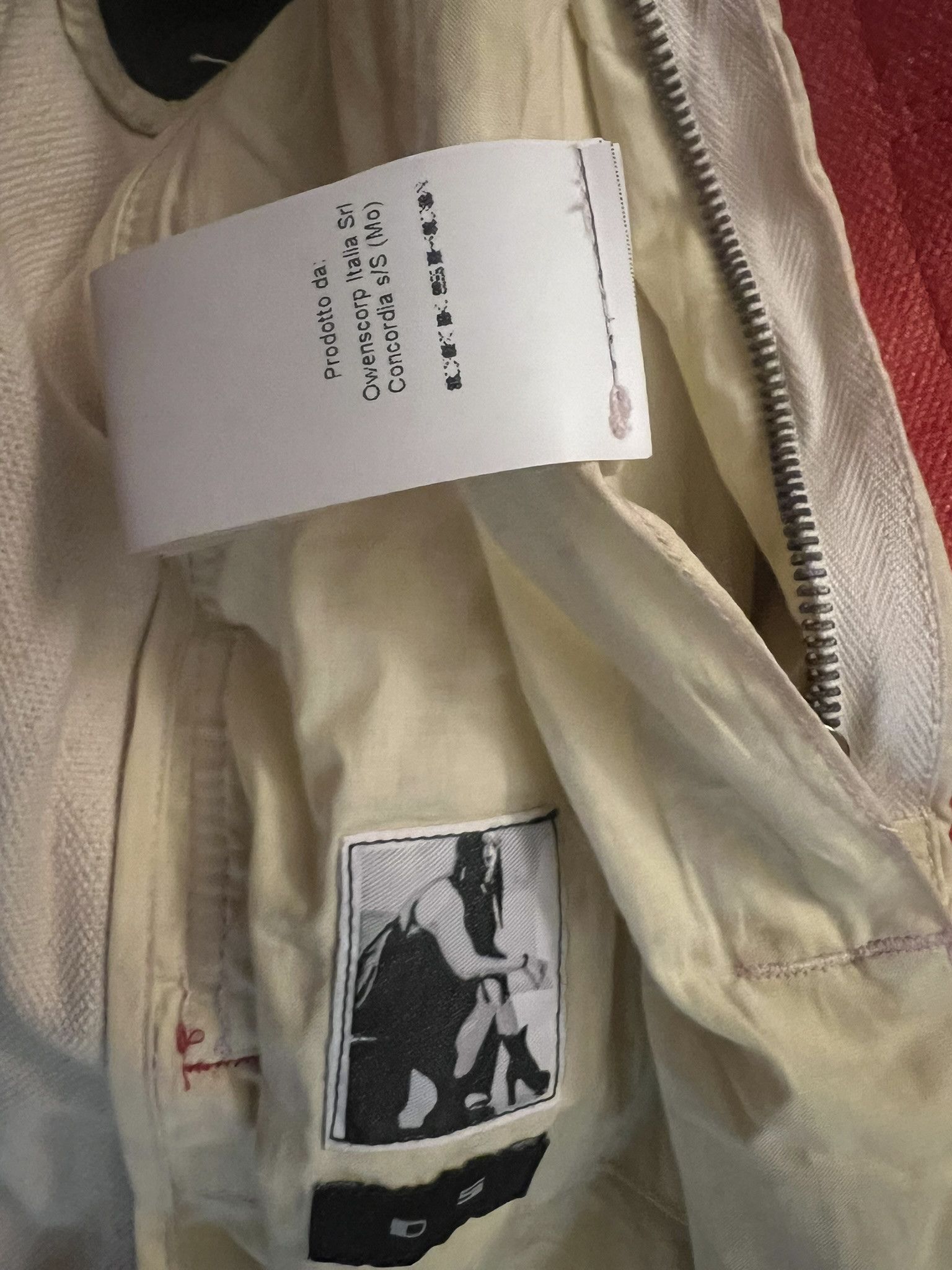 Rick Owens Drkshdw Red Trenchcoat Size US M / EU 48-50 / 2 - 7 Thumbnail