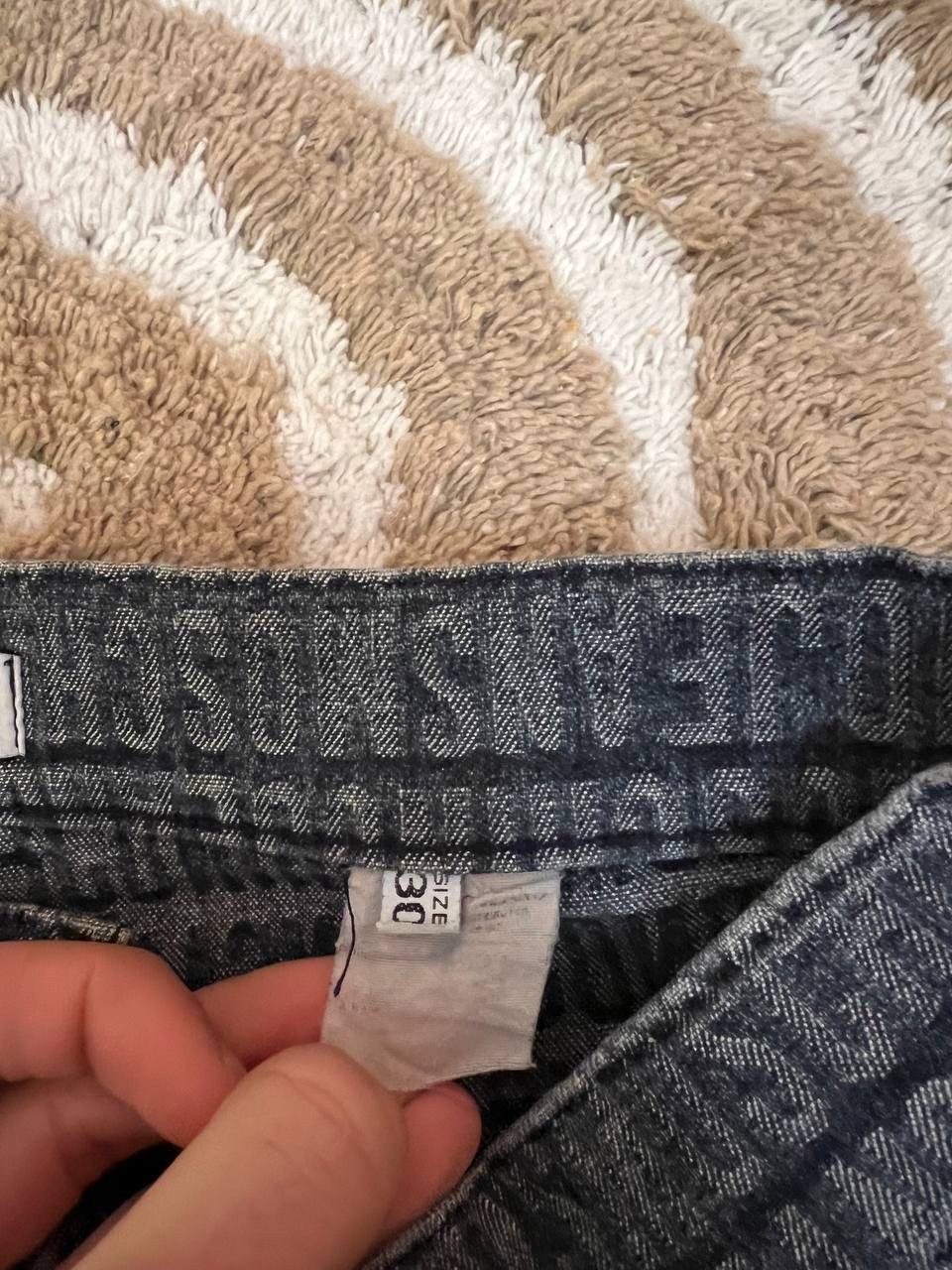 Japanese Brand × Moschino Vintage Moschino Monogram Jeans Size 30" / US 8 / IT 44 - 8 Thumbnail