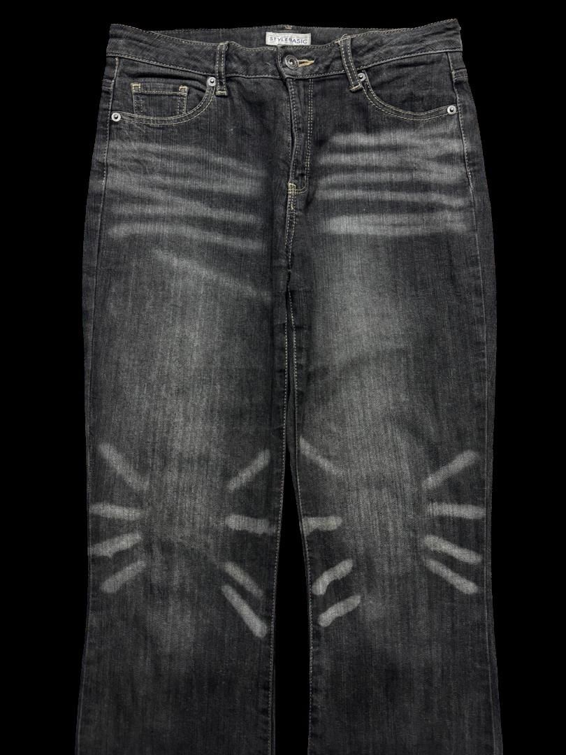 Japanese Brand Vintage Japanese Rare Faded whisker Style Denim Jeans Size US 30 / EU 46 - 2 Thumbnail